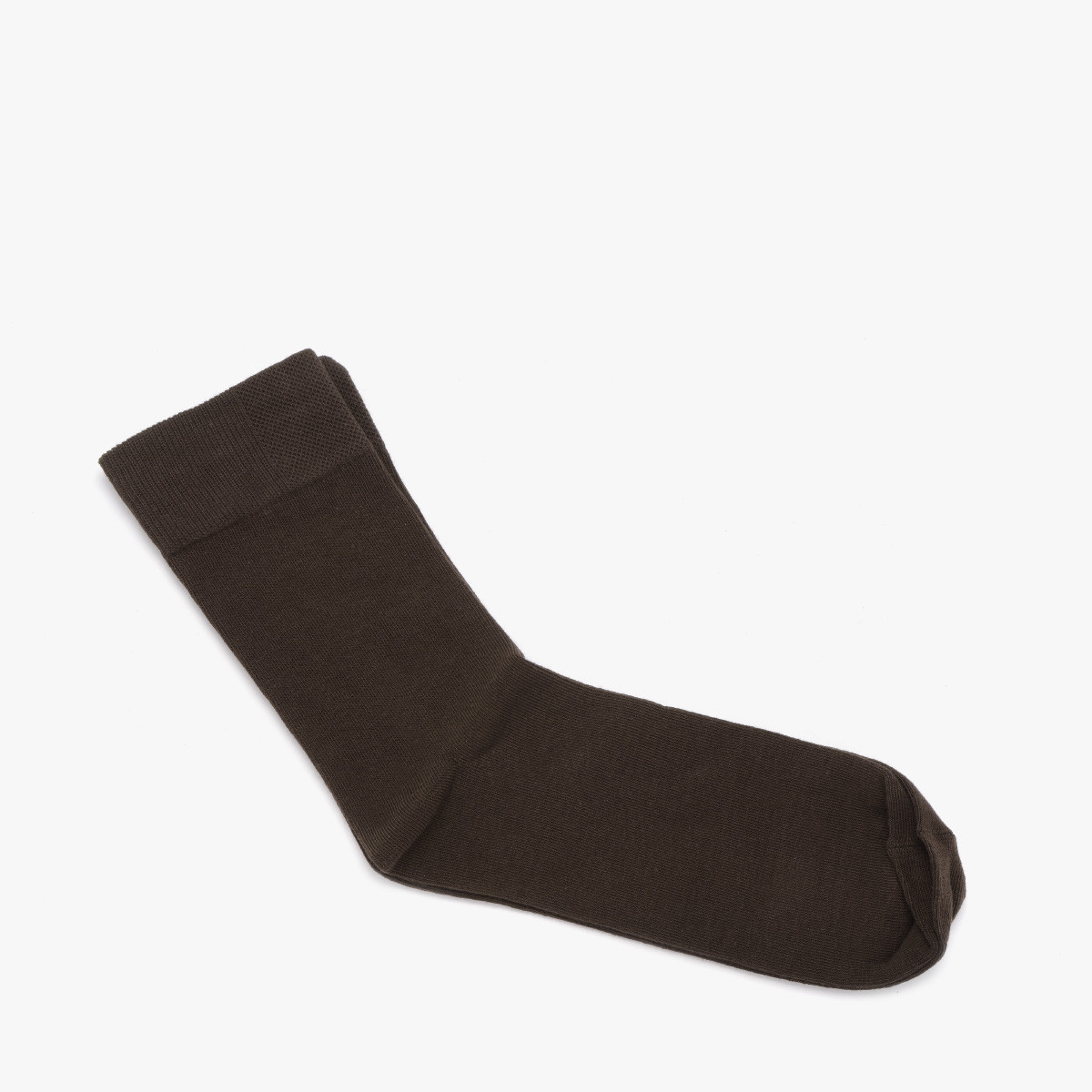 Brązowe skarpety męskie