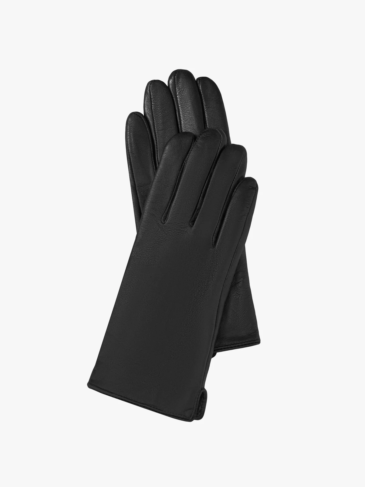 Klasyczne, skórzane rękawiczki damskie