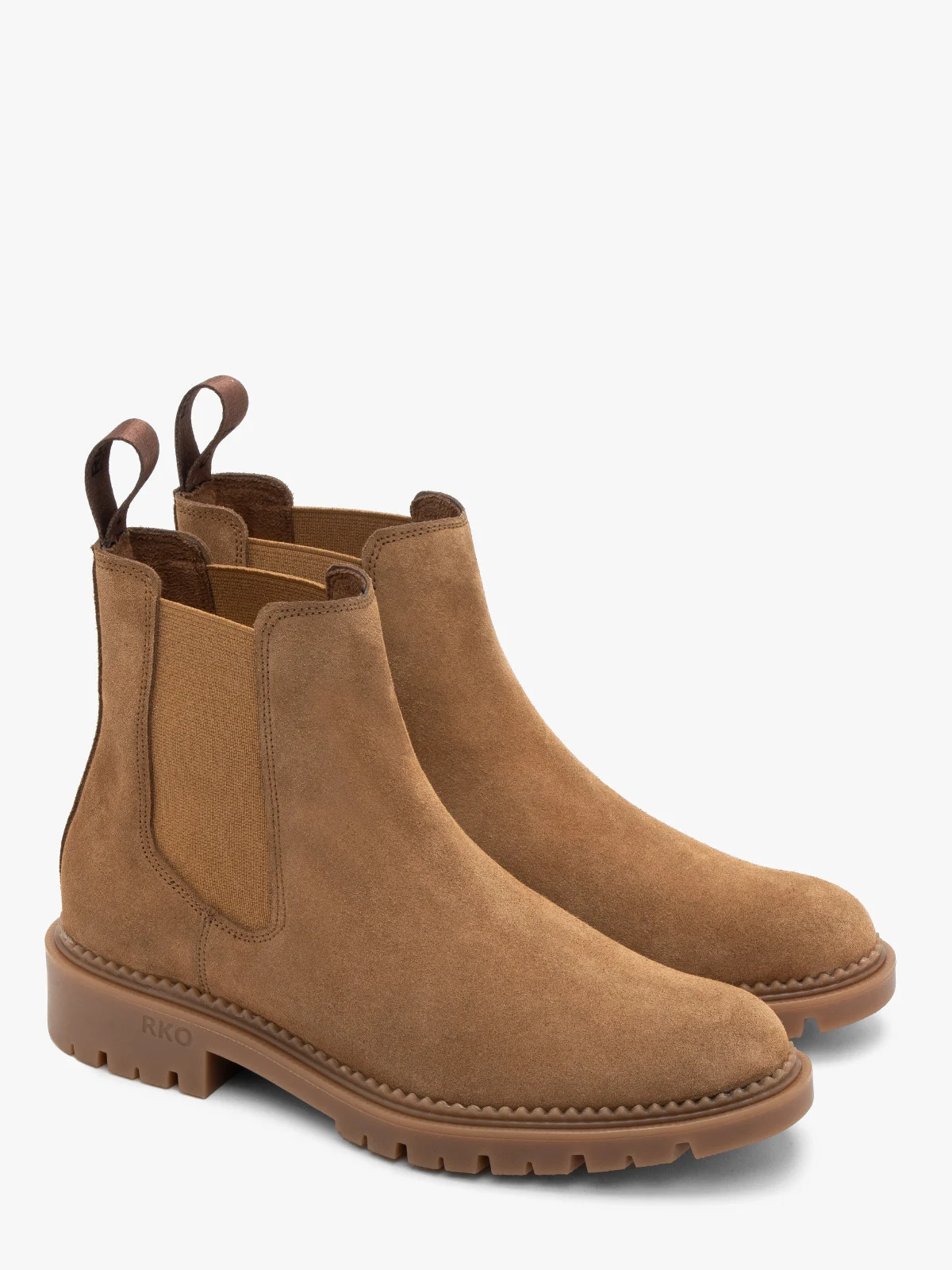 Rude, welurowe sztyblety damskie