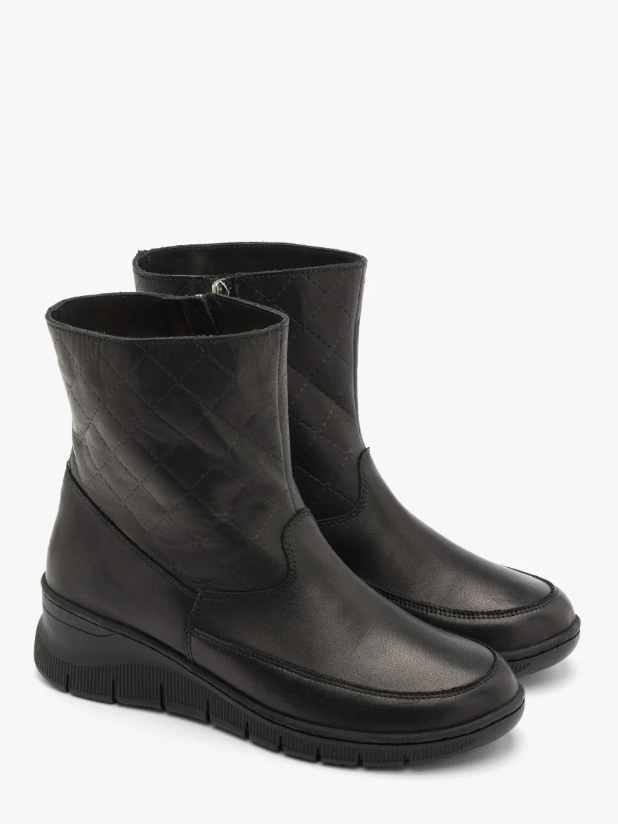 Czarne botki damskie