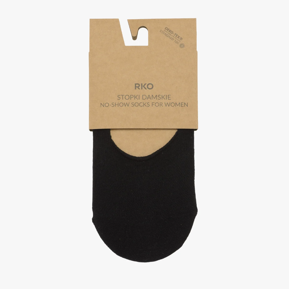 Czarne stopki bawełniane damskie