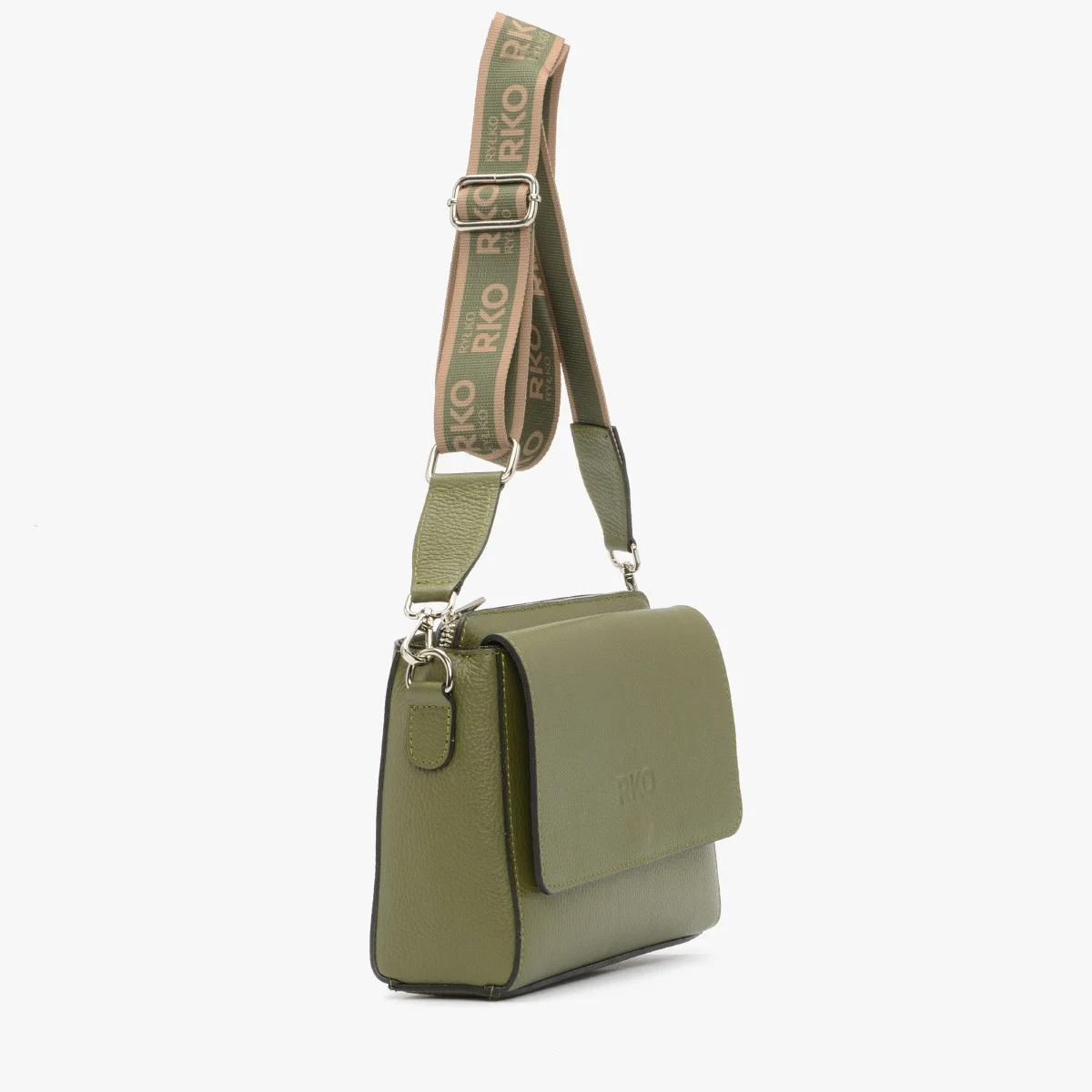 Mała oliwkowa torebka