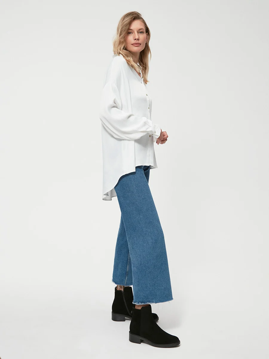 Czarne welurowe botki