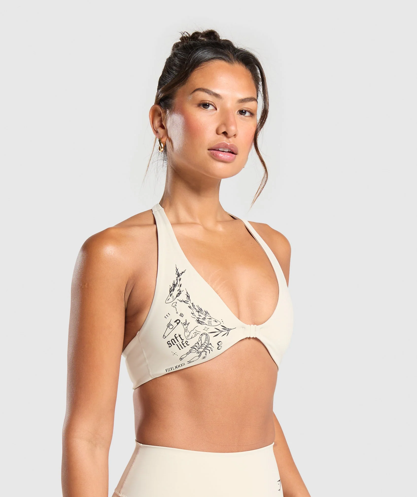 Elevate Tattoo Graphic Sports Bra