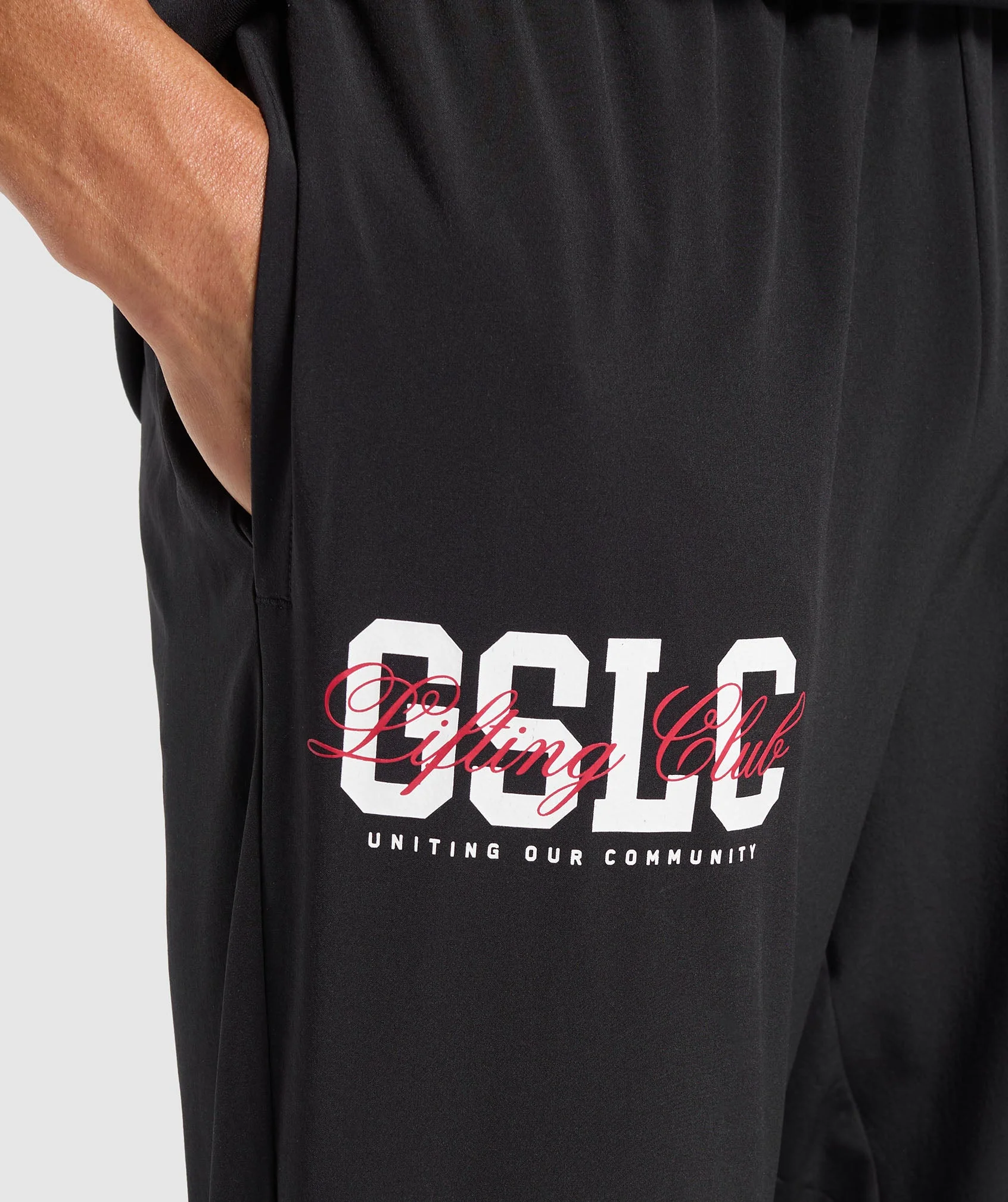 Script Woven Joggers