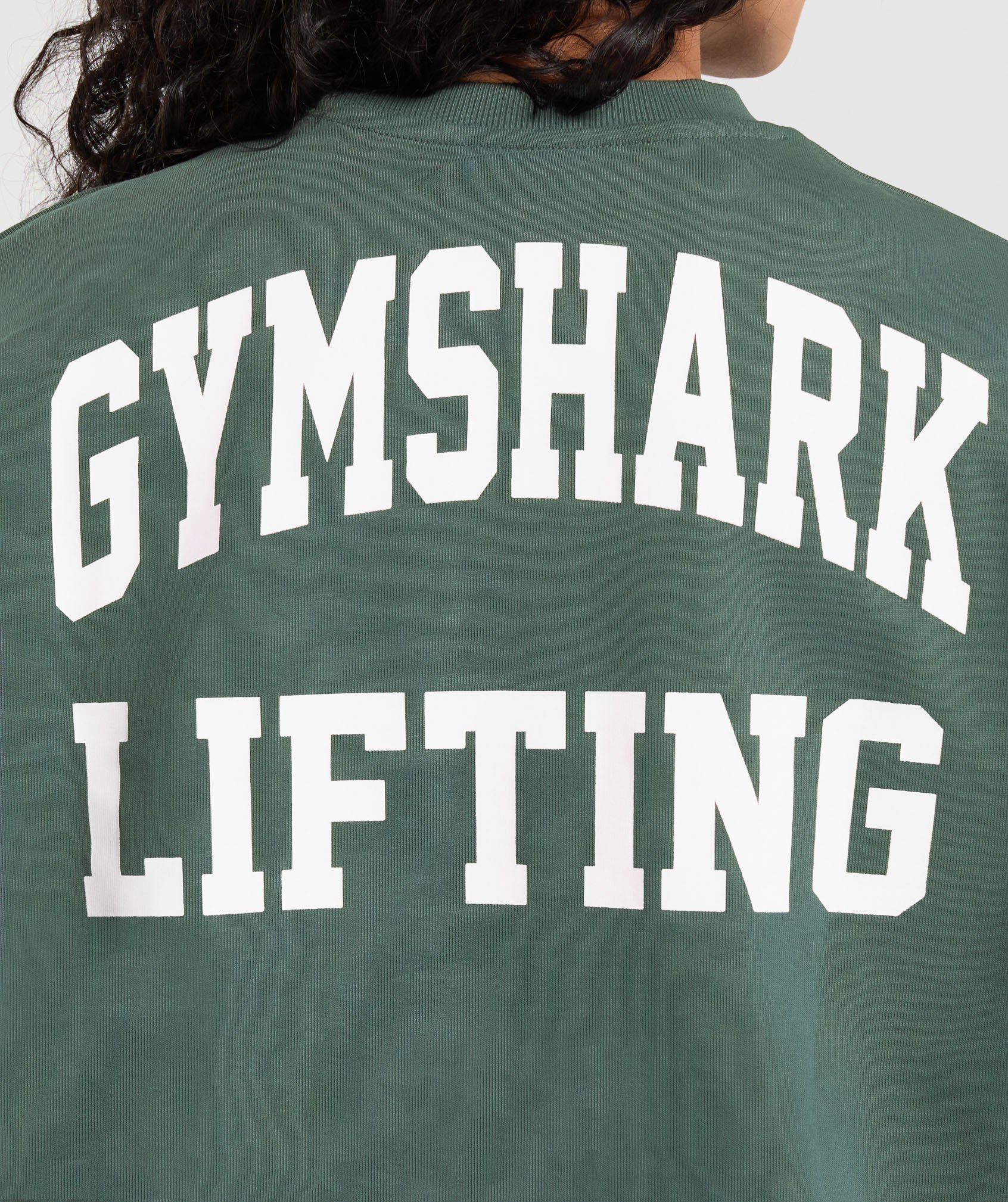 Lifting Graphic Midi Sweatshirt