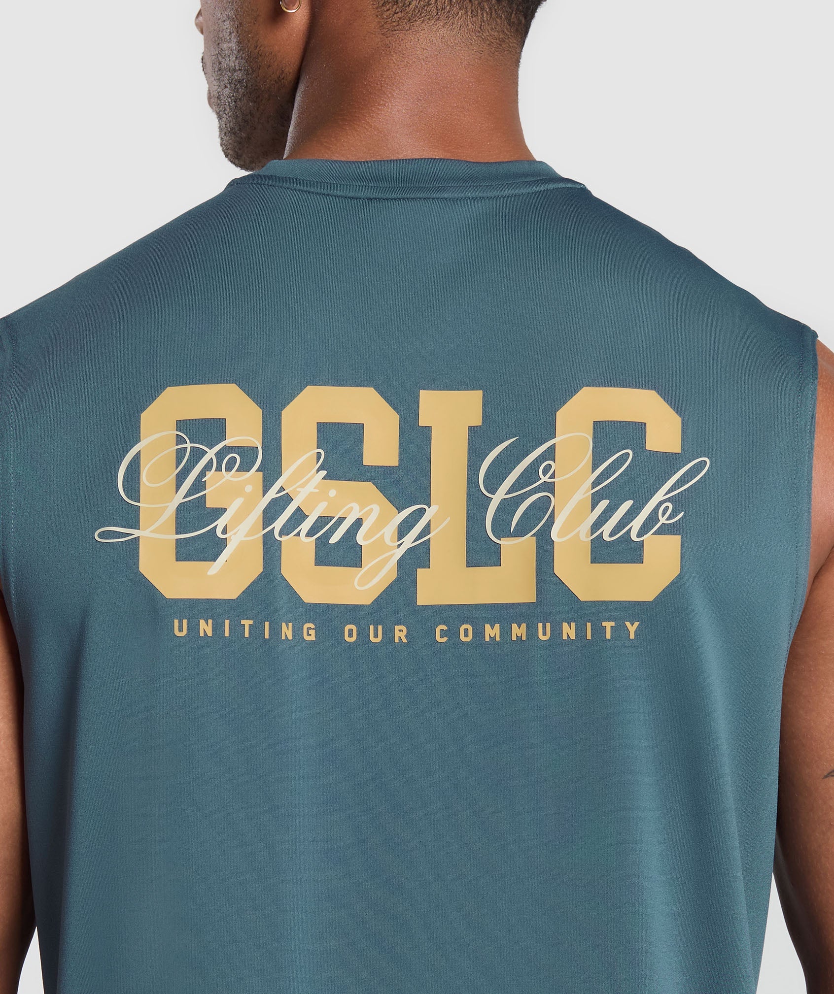 Script Graphic Cut Off Tank