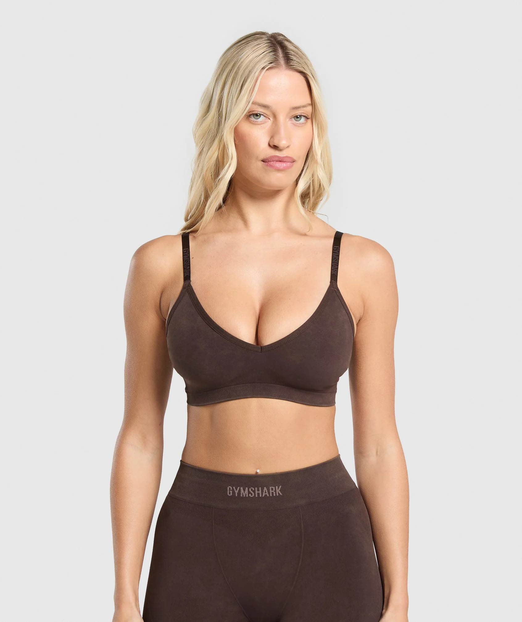 Seamless V Neck Bralette