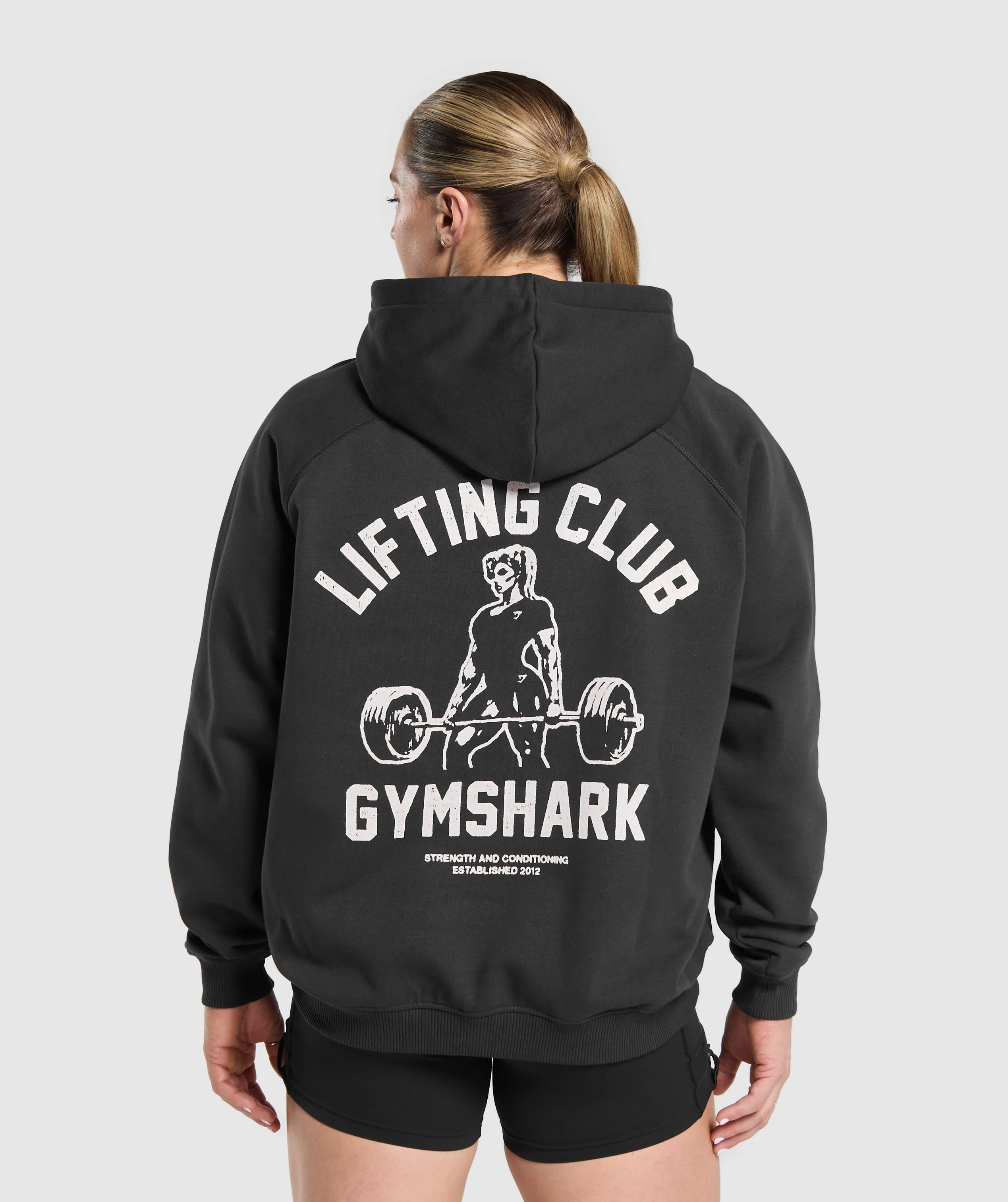 Lifting Club Graphic Brushed Hoodie