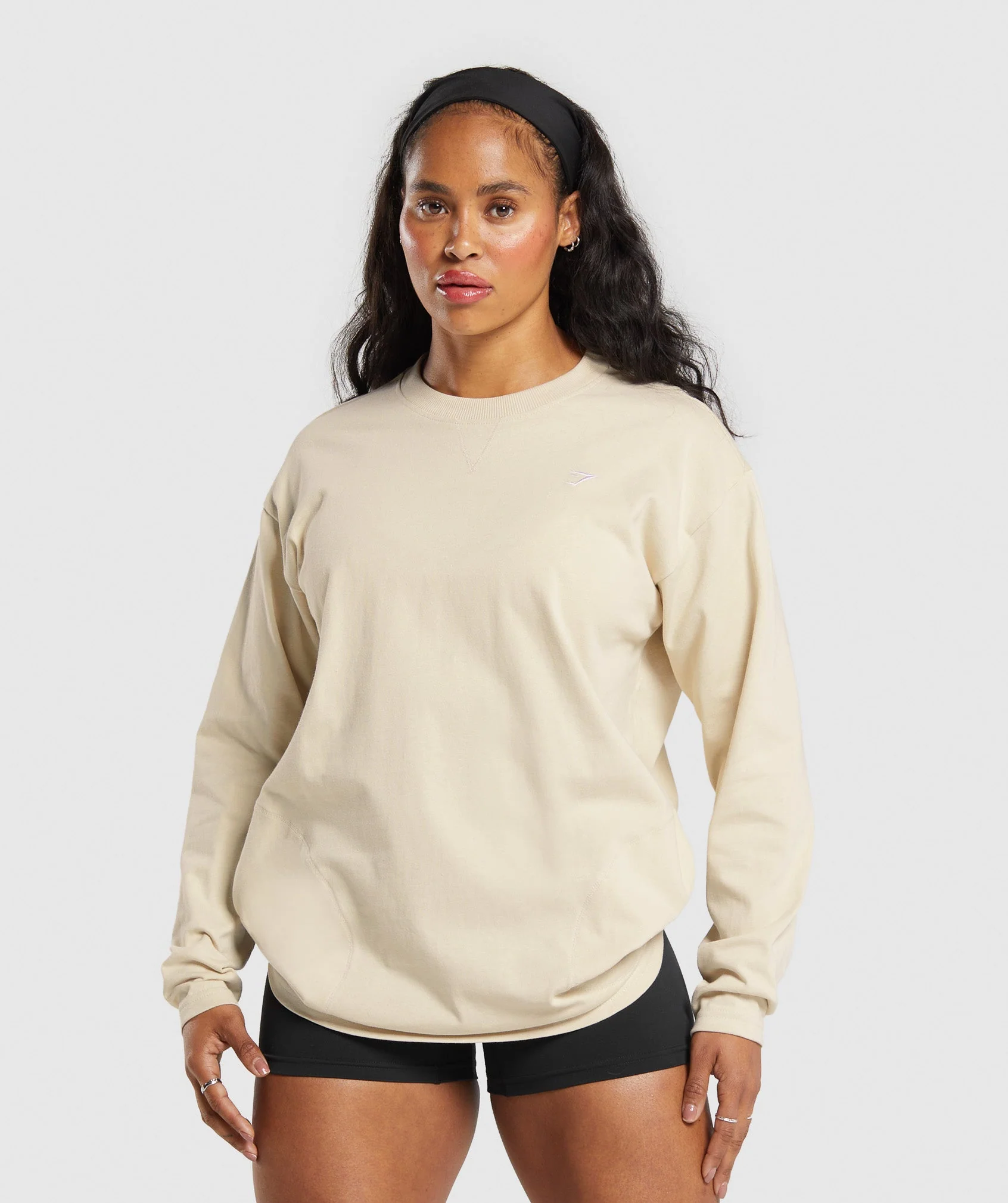 Heavyweight Cotton Long Sleeve Top