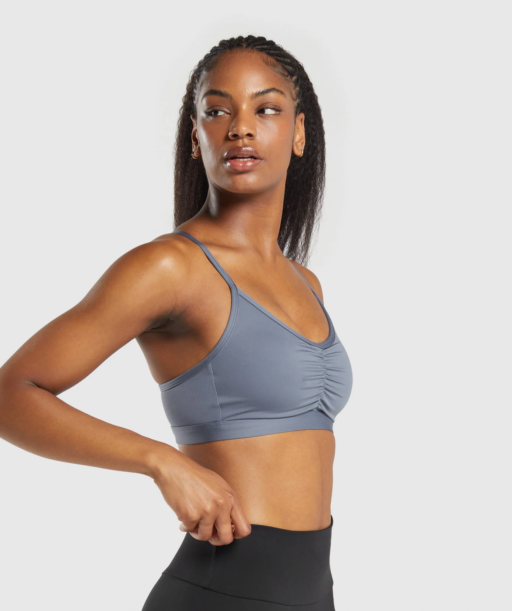 Ruched Sports Bra