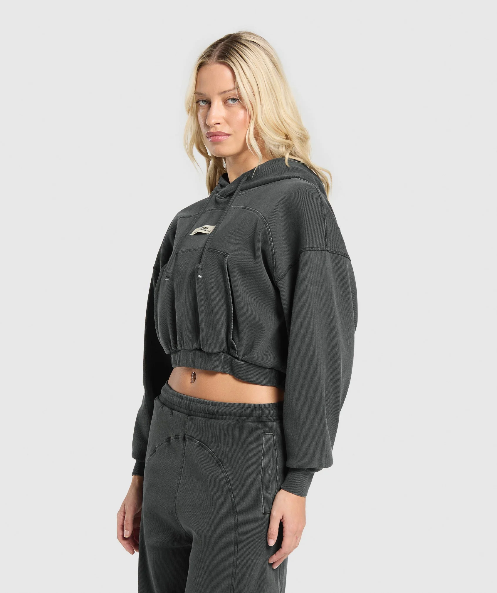 Rest Day Ribbed Hoodie