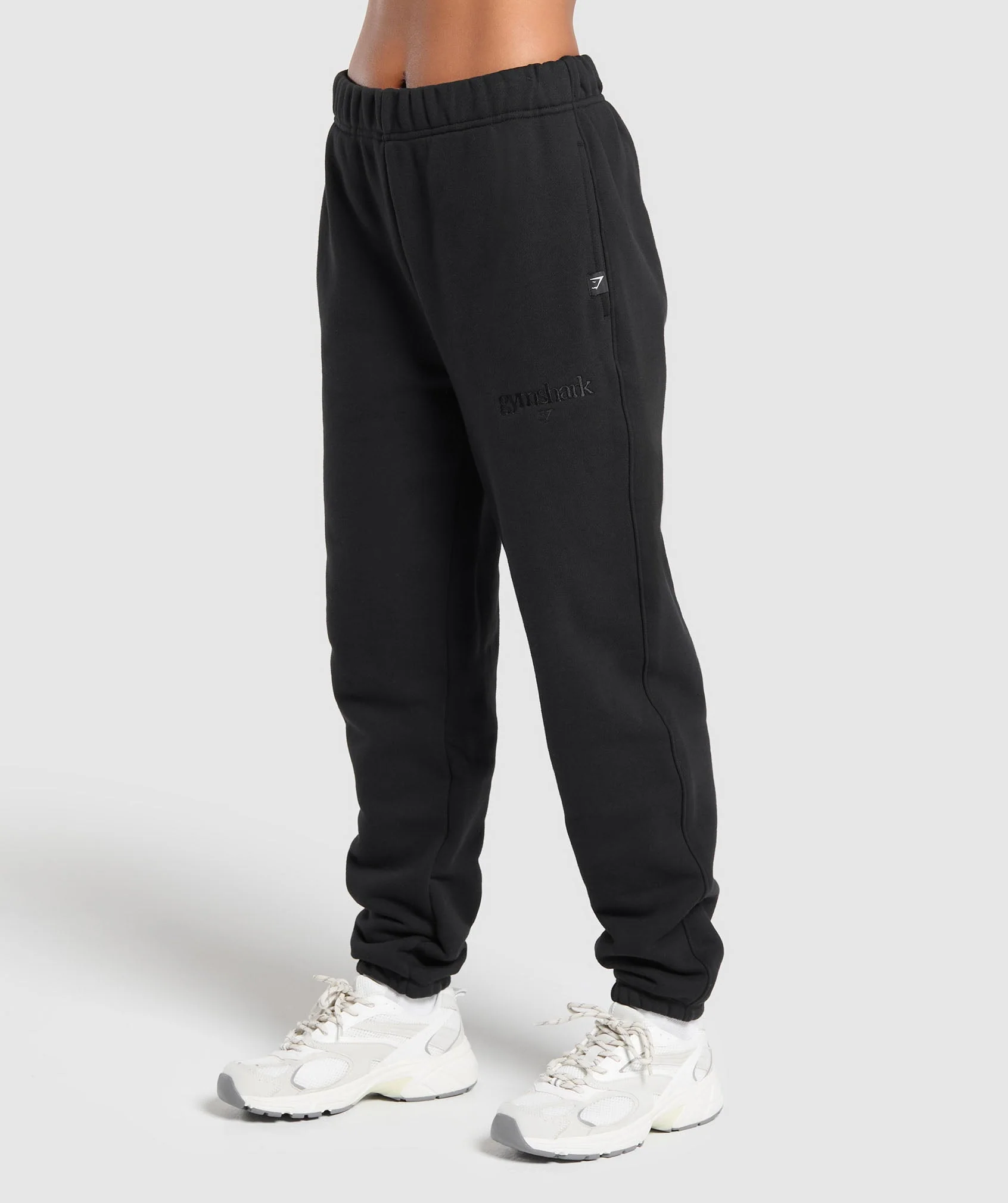 Embroidered Logo Oversized Joggers