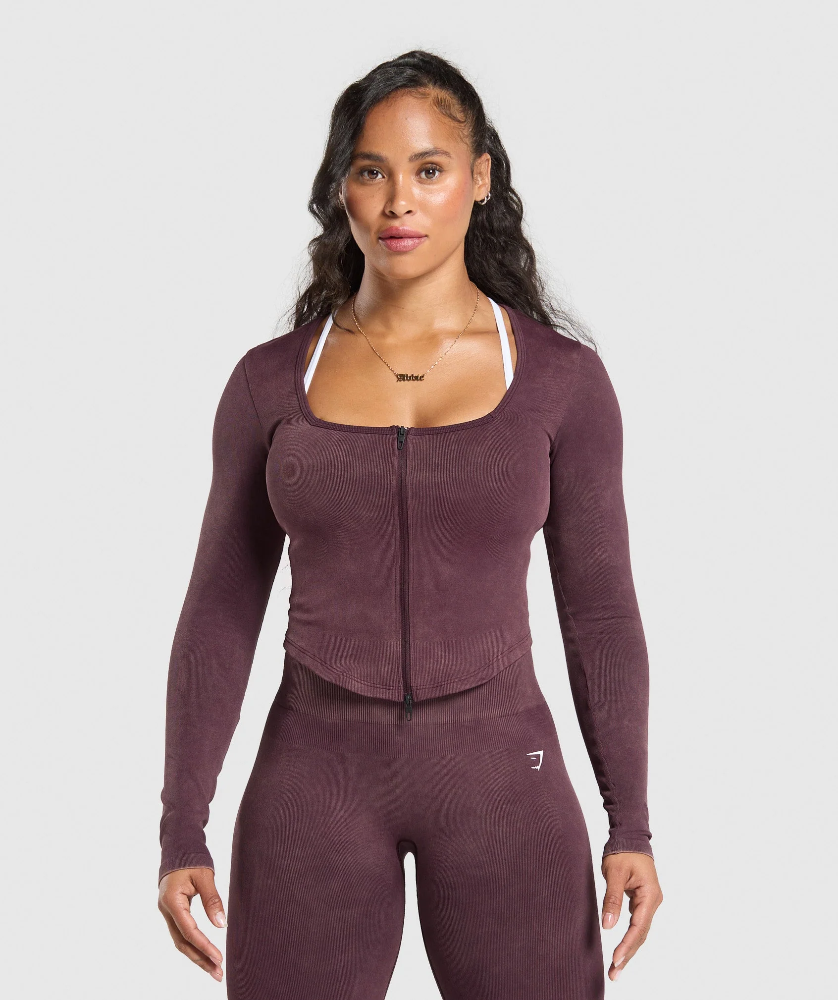Gains Seamless Zip Up