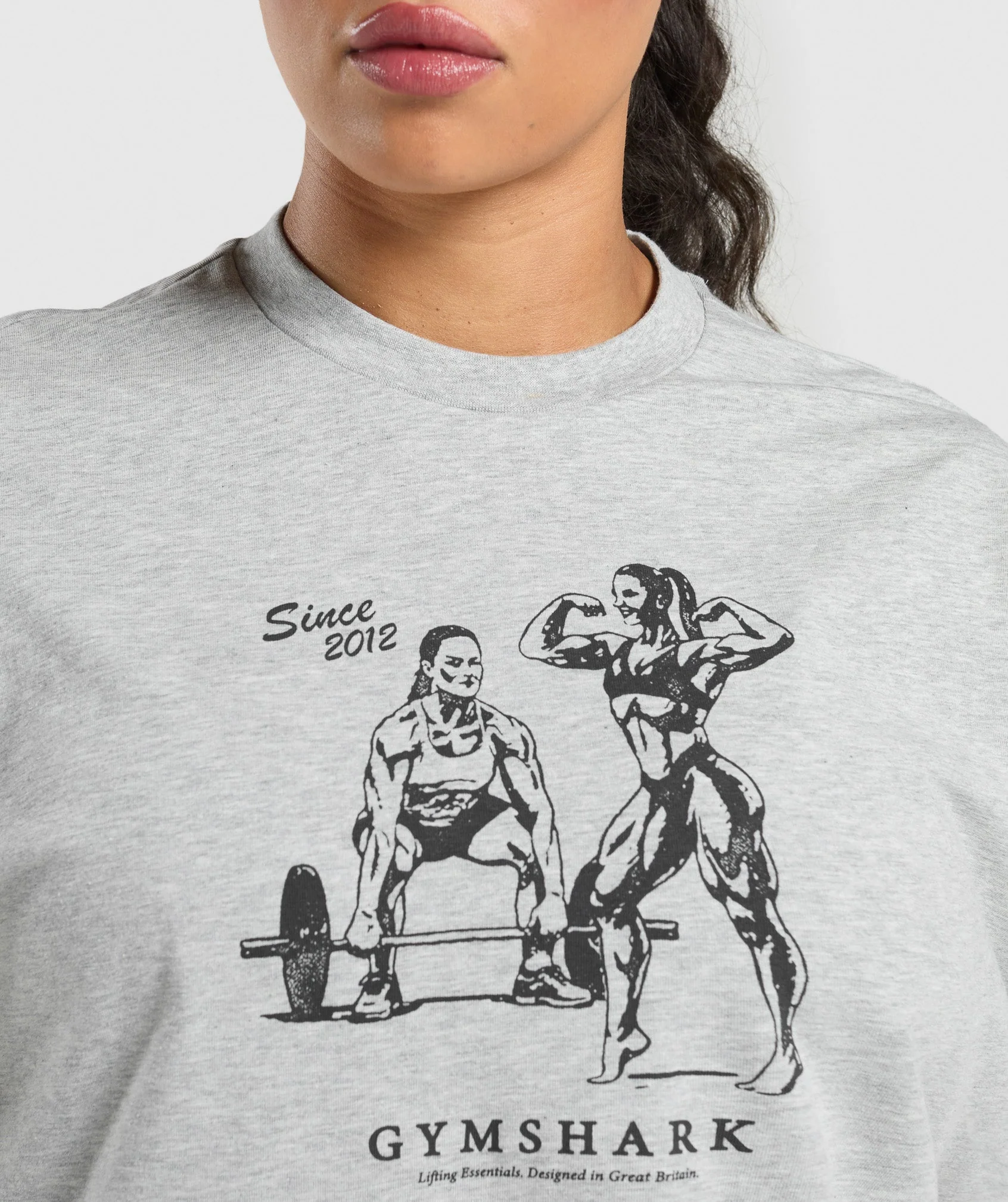 Two Strong Women Oversized T-Shirt