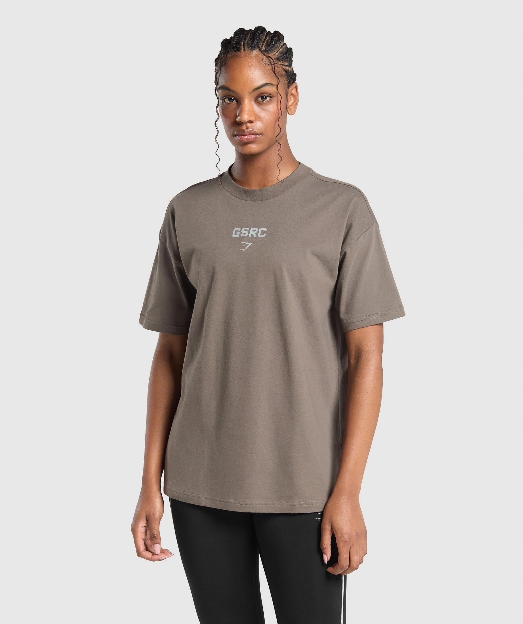 Running Graphic Oversized T-Shirt