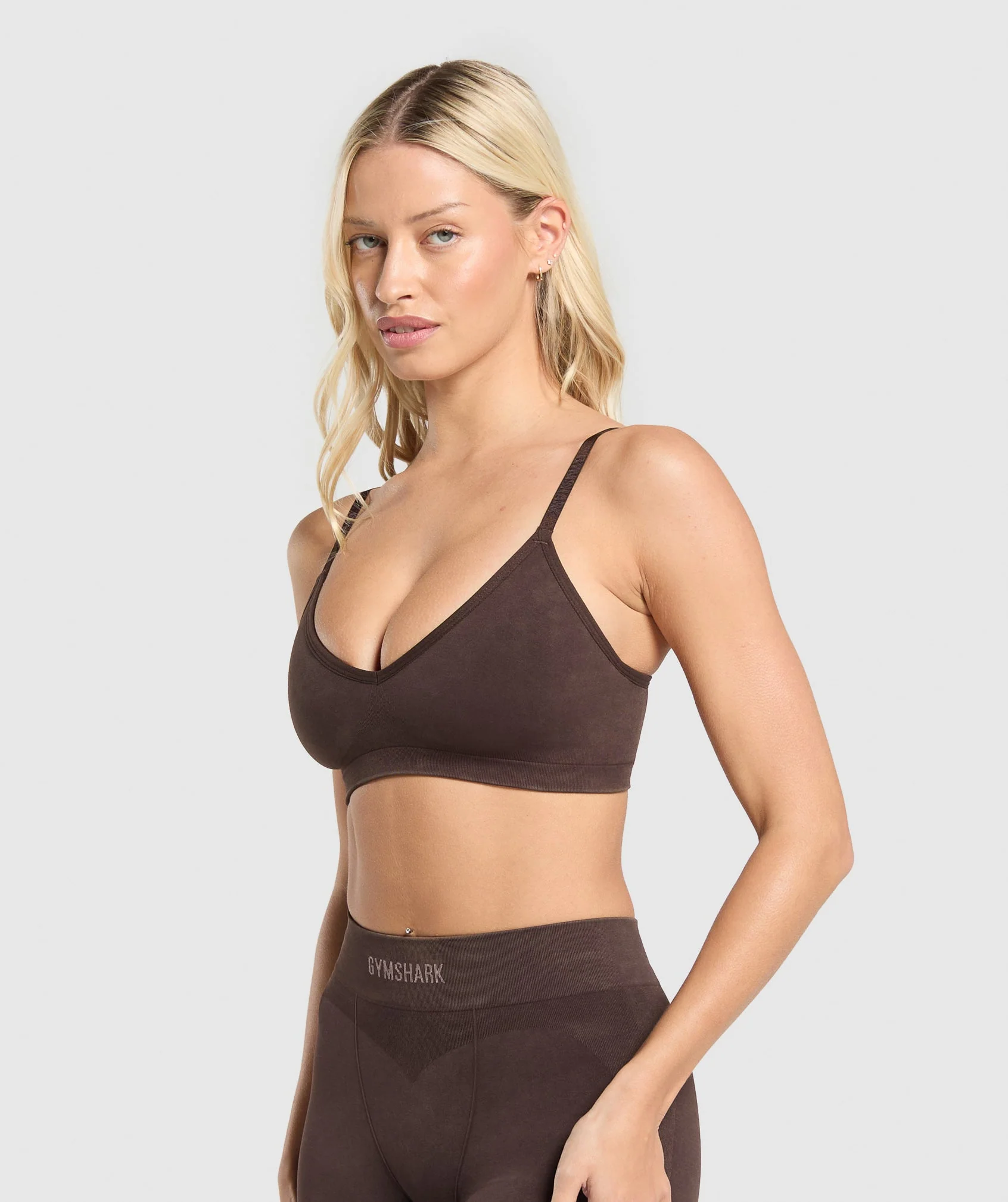 Seamless V Neck Bralette