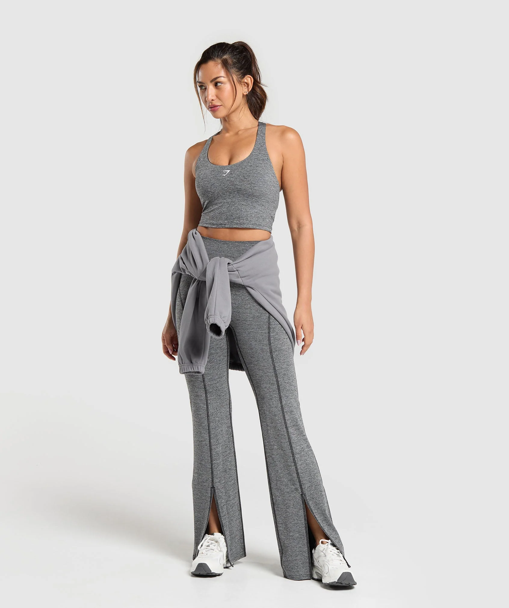 Marl Flared Leggings