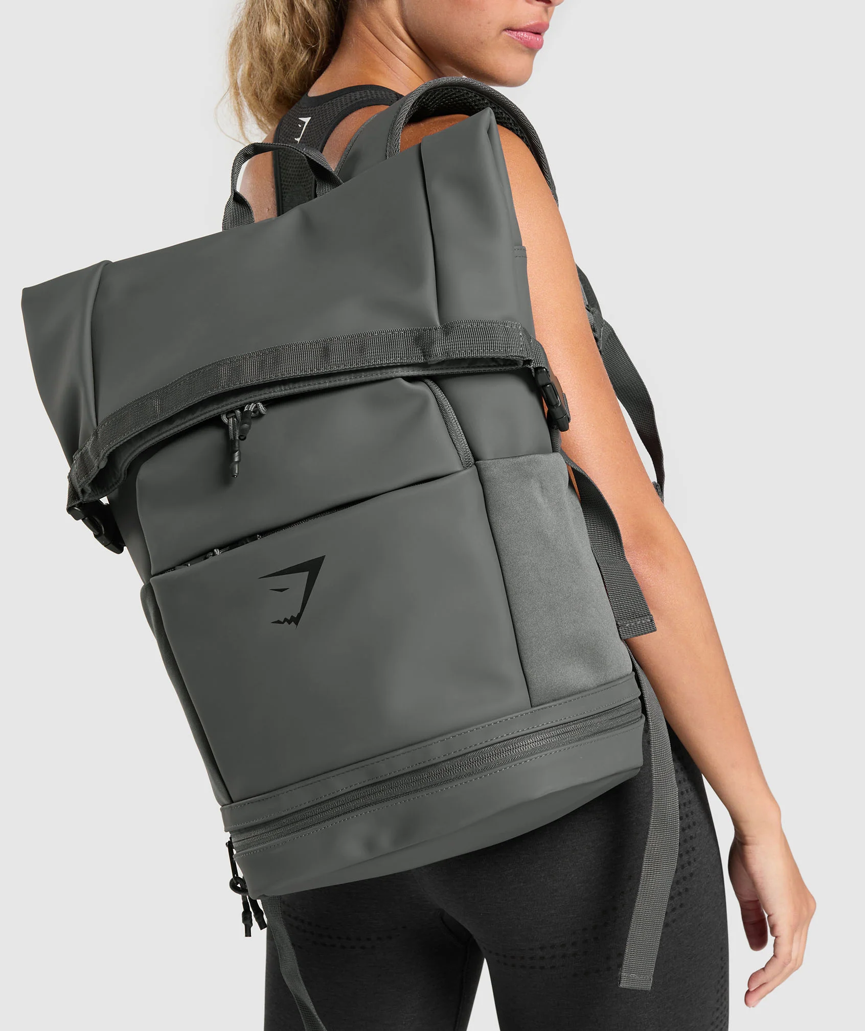 Sleek Backpack Roll Top