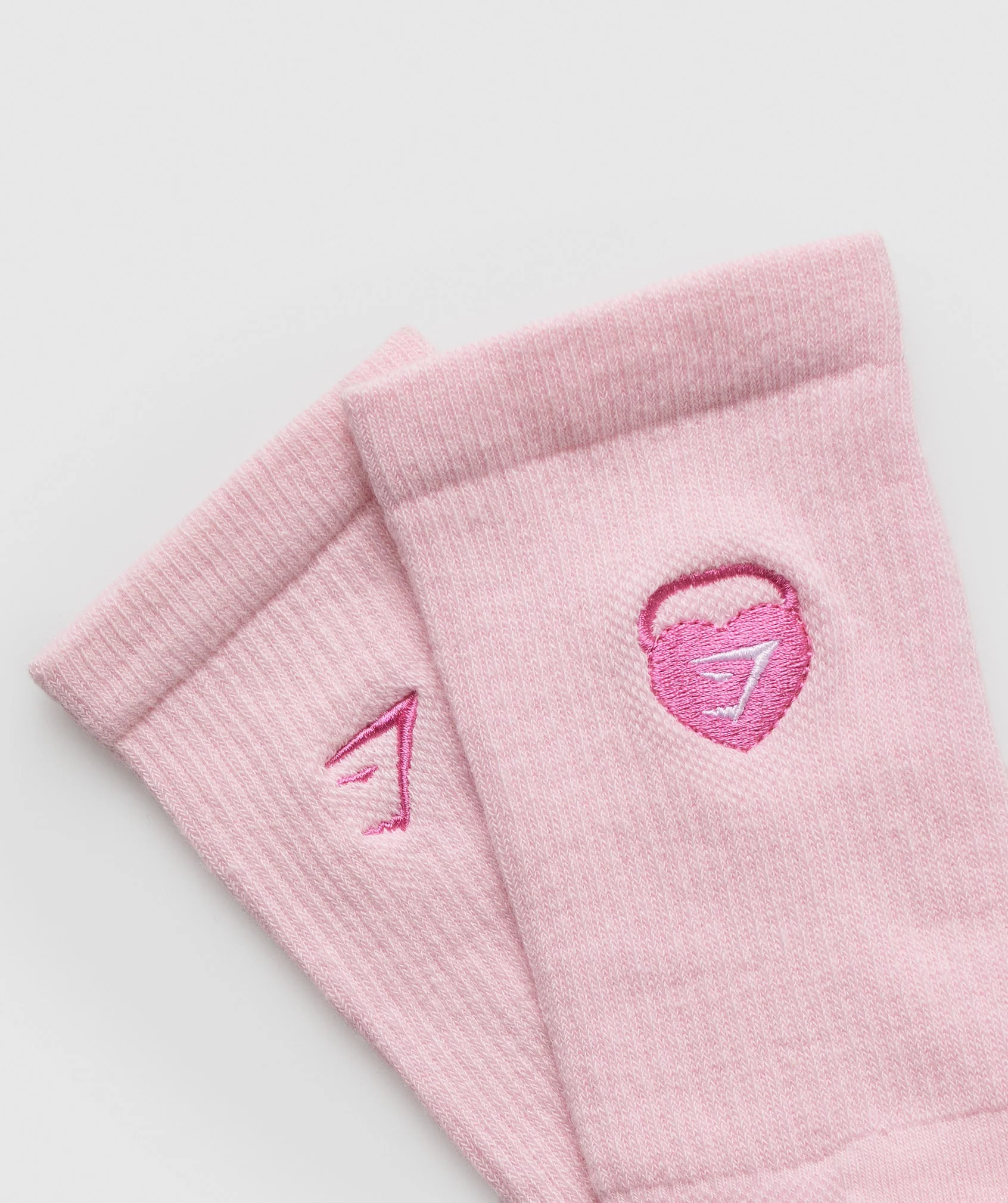 Love Heart Cutie Graphic Crew Sock Single