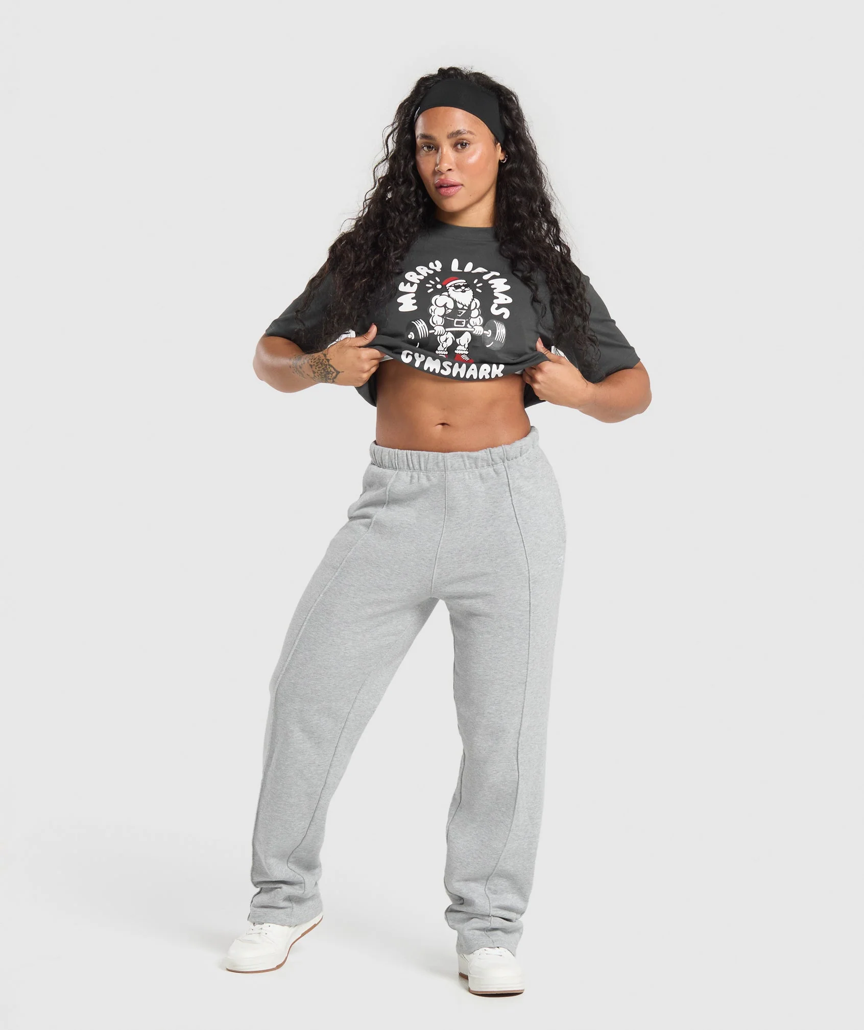 Merry Liftmas Oversized T-Shirt