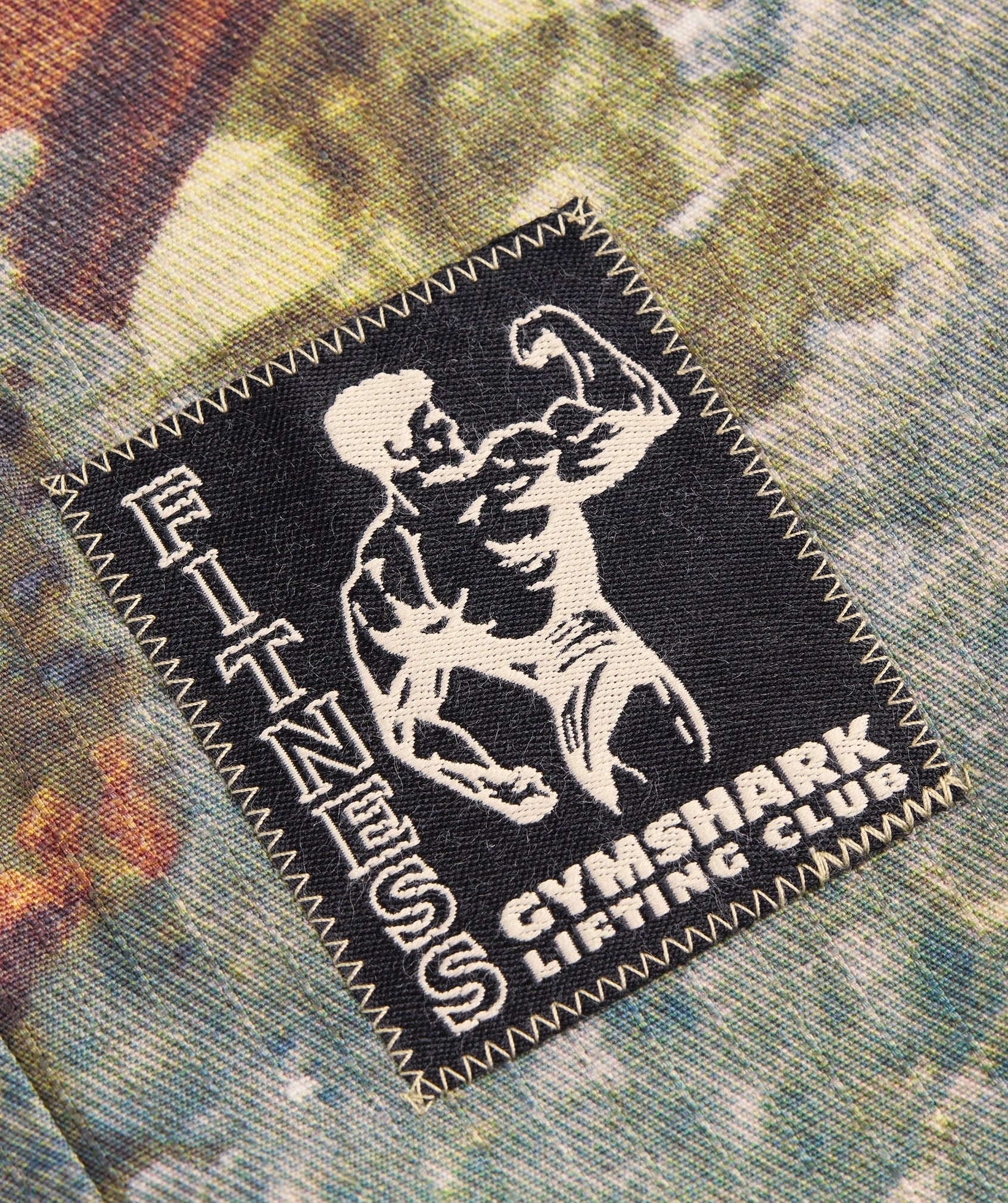 Lifting Oversized Printed Woven Pants