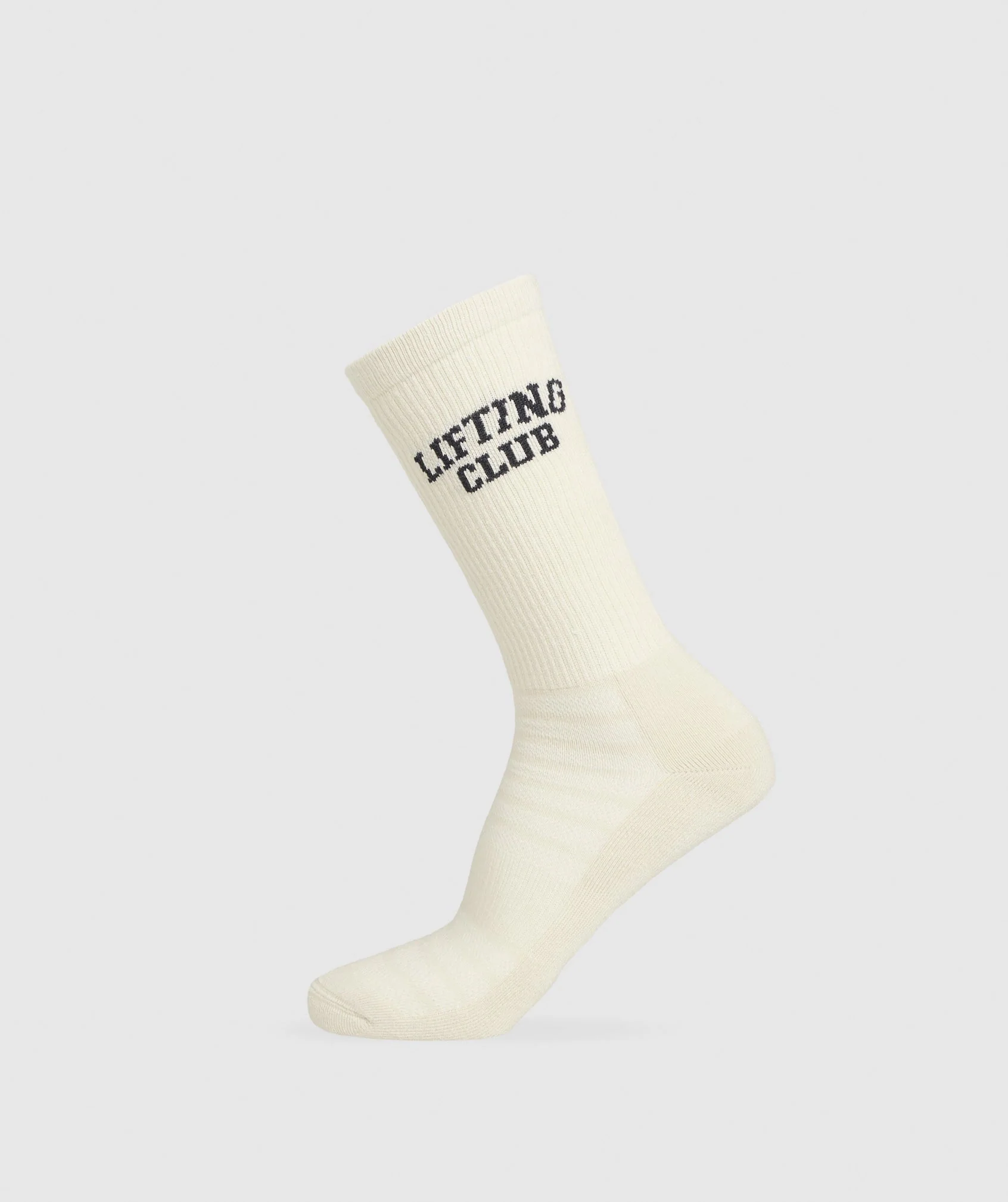 Lifting Club Graphic Crew Sock Single