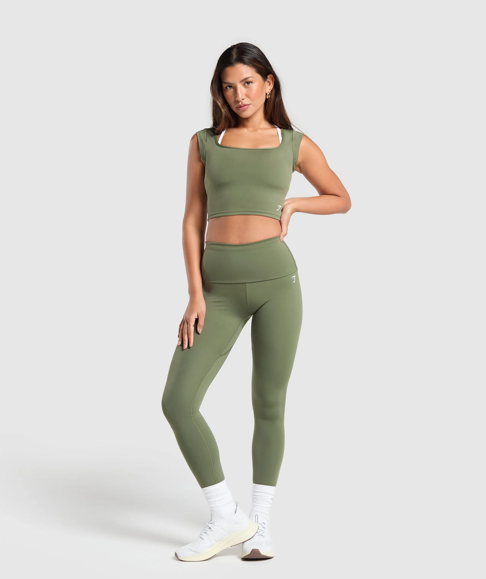 Everyday Cap Sleeve Crop Top