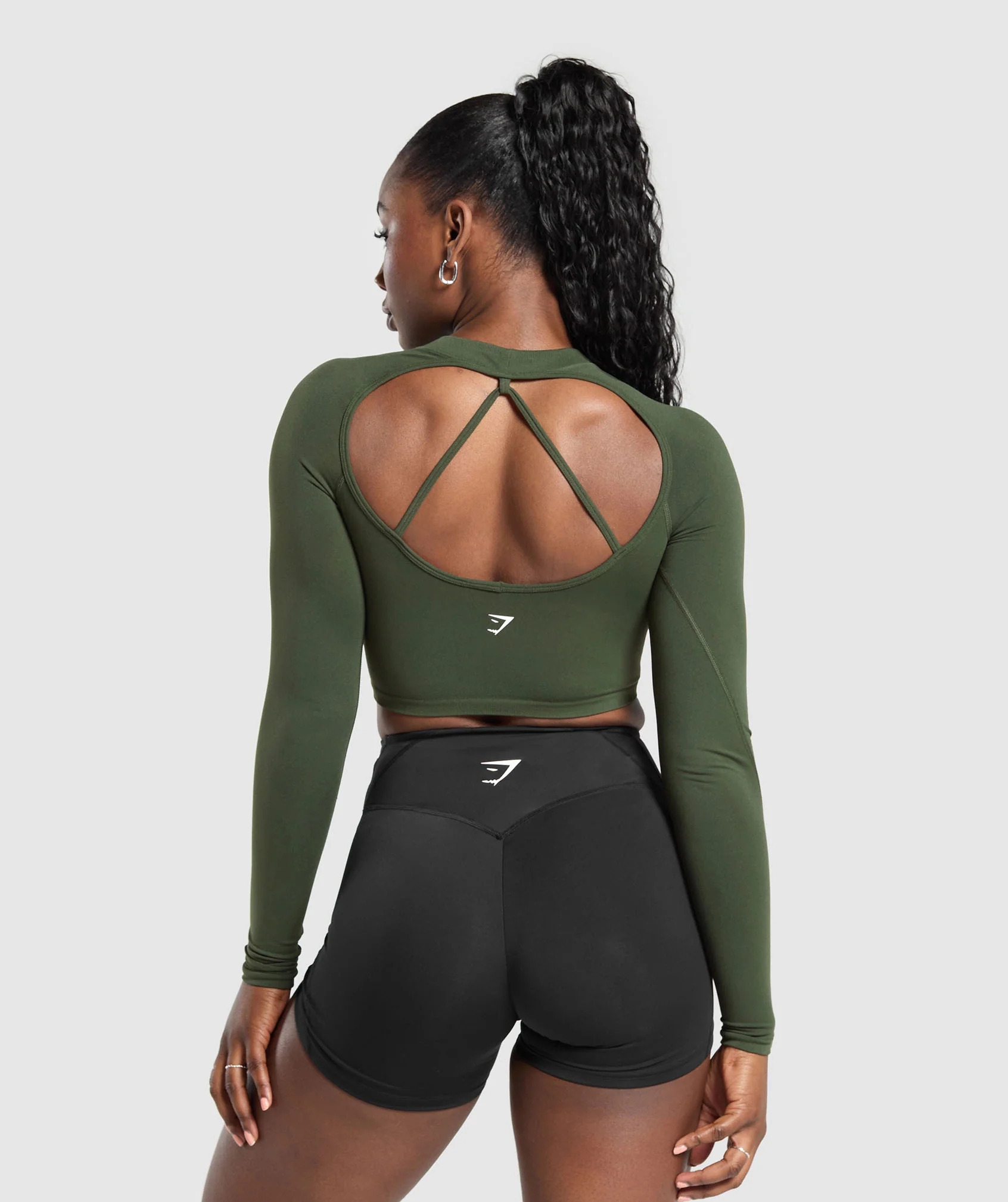 Apex Limit Seamless Long Sleeve Crop Top