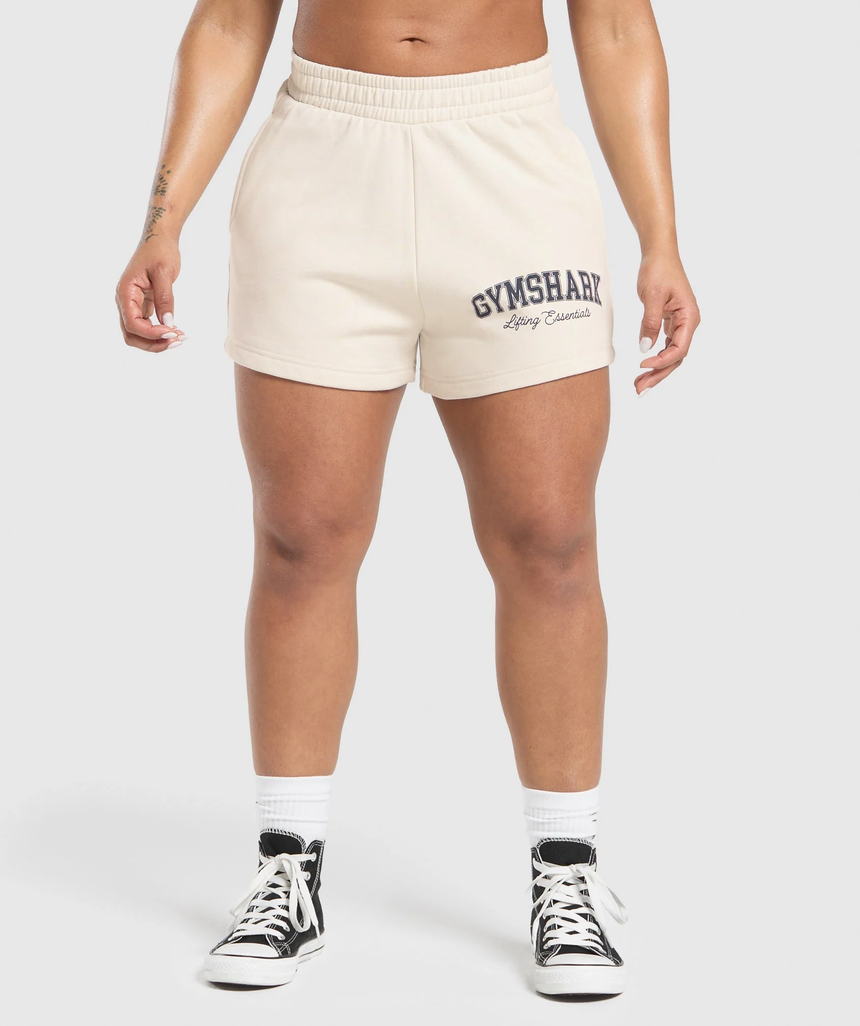 Lifting Essentials Graphic Brushed 4' Shorts
