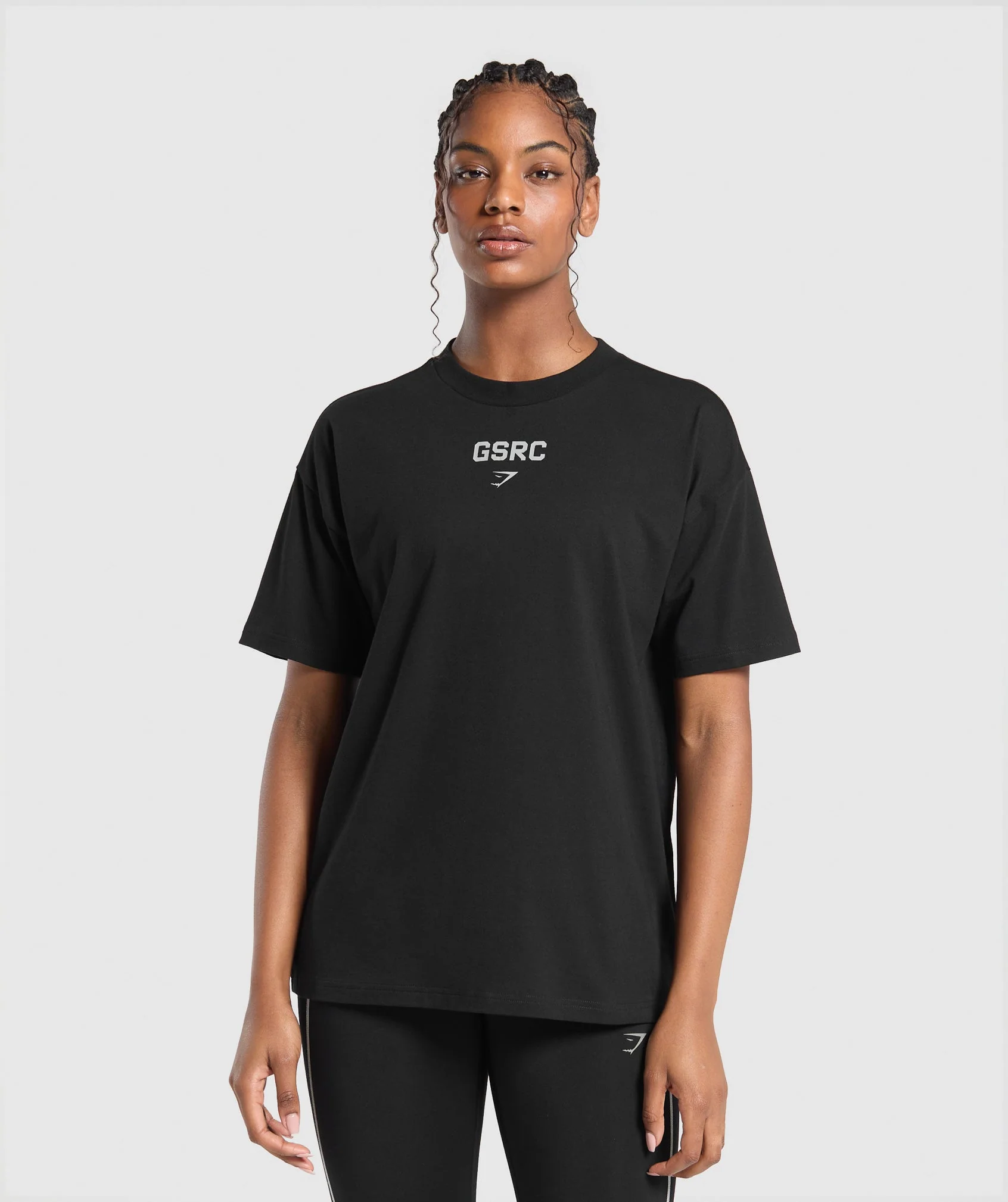Running Graphic Oversized T-Shirt