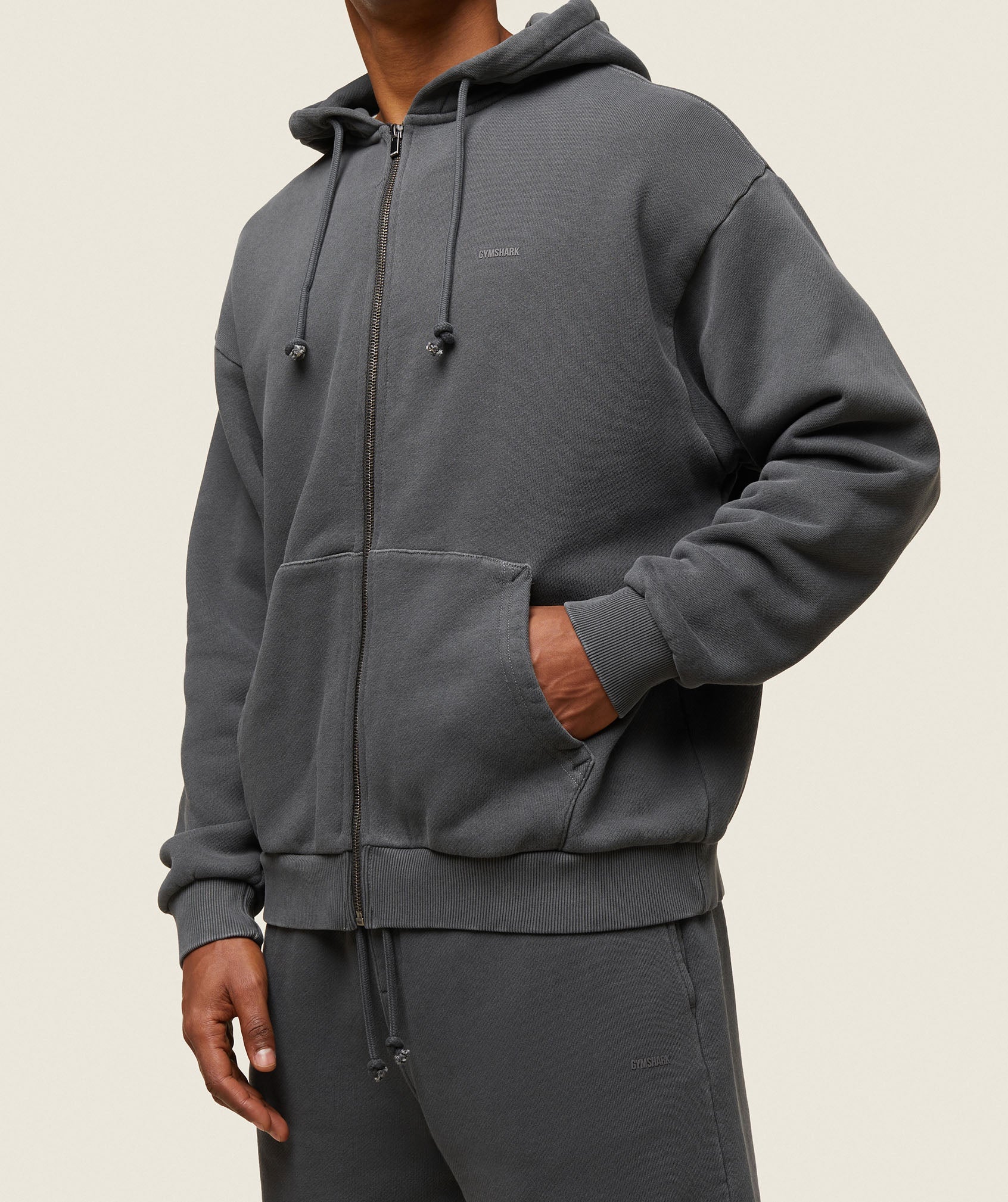 everywear Relaxed Zip Hoodie