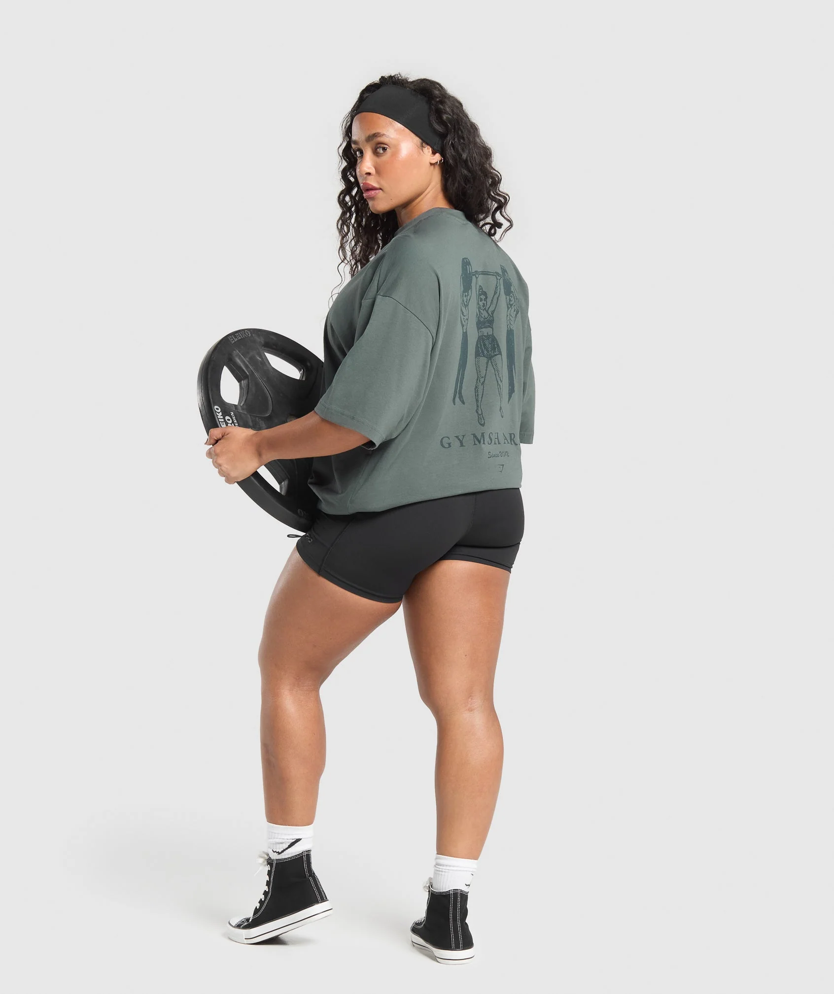 Retro Lifting Oversized T-Shirt