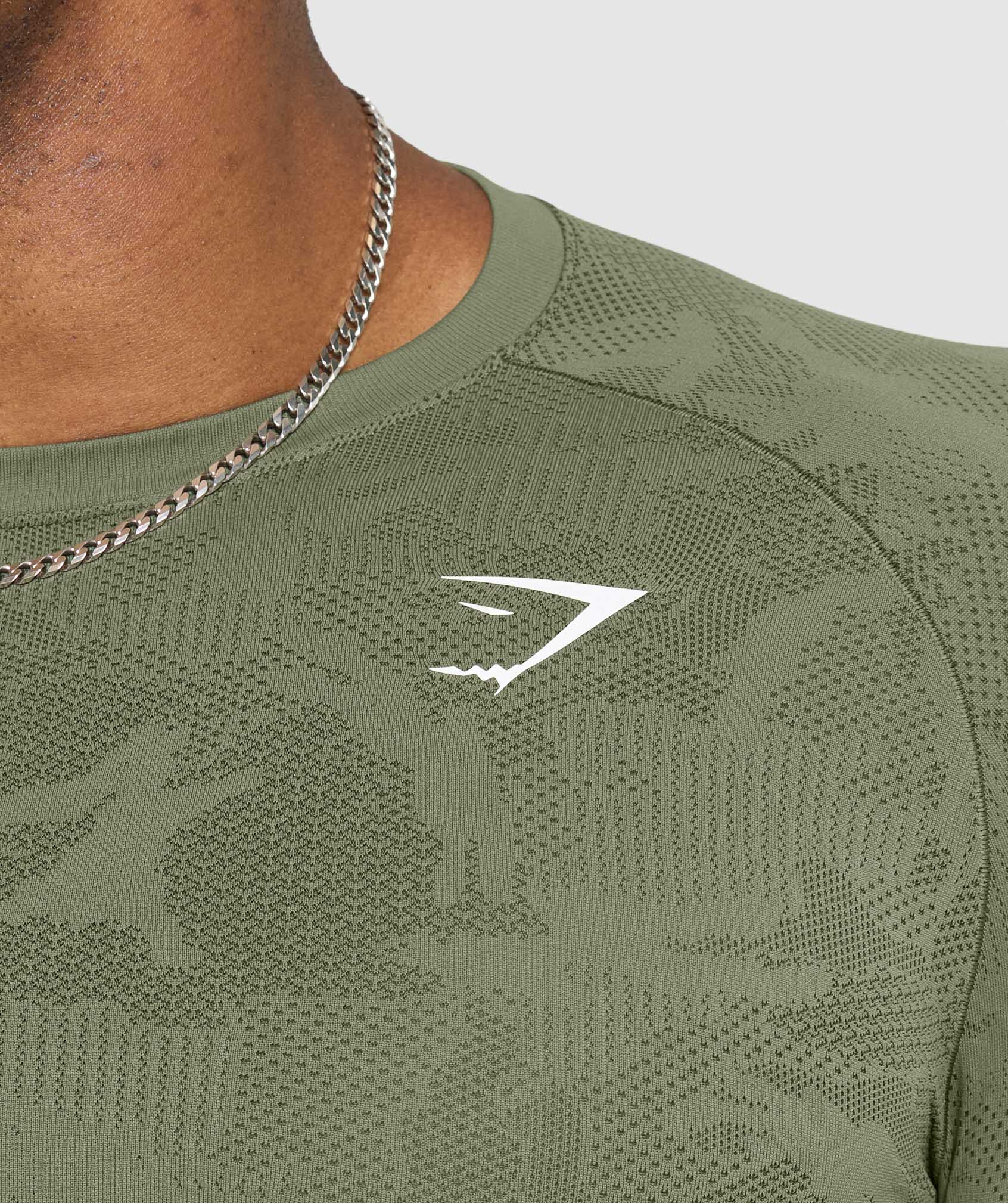 Geo Seamless Long Sleeve T-Shirt