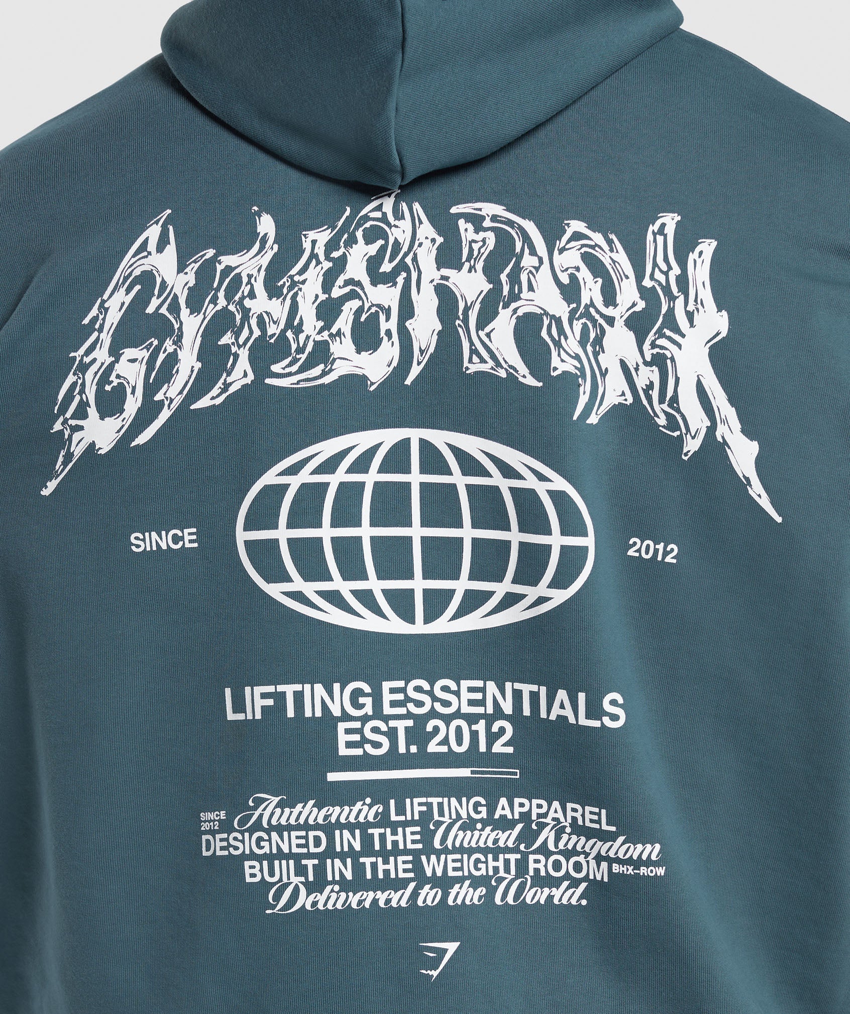 Metal Lifting Graphic Hoodie