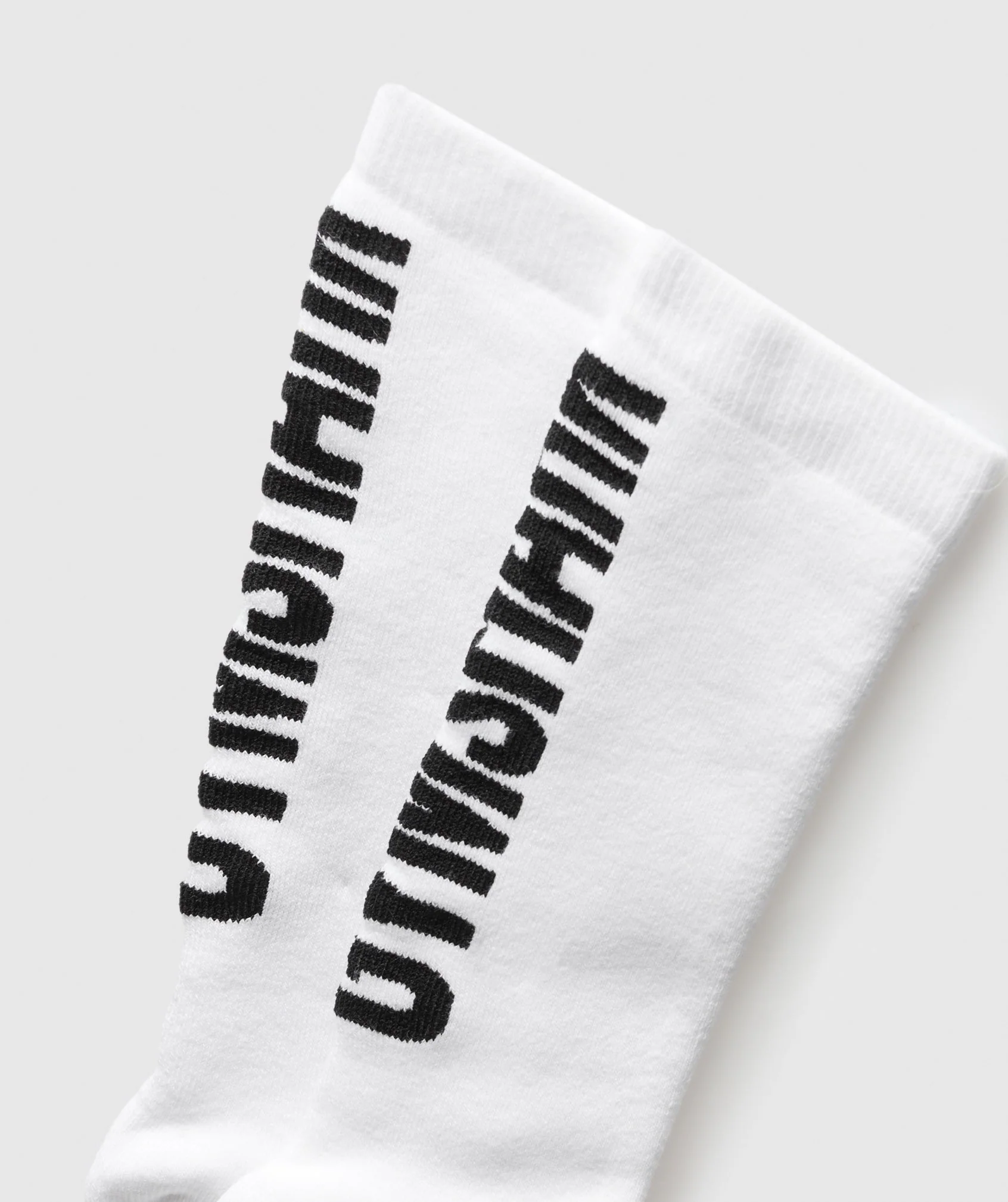 Plush Wordmark Crew Sock