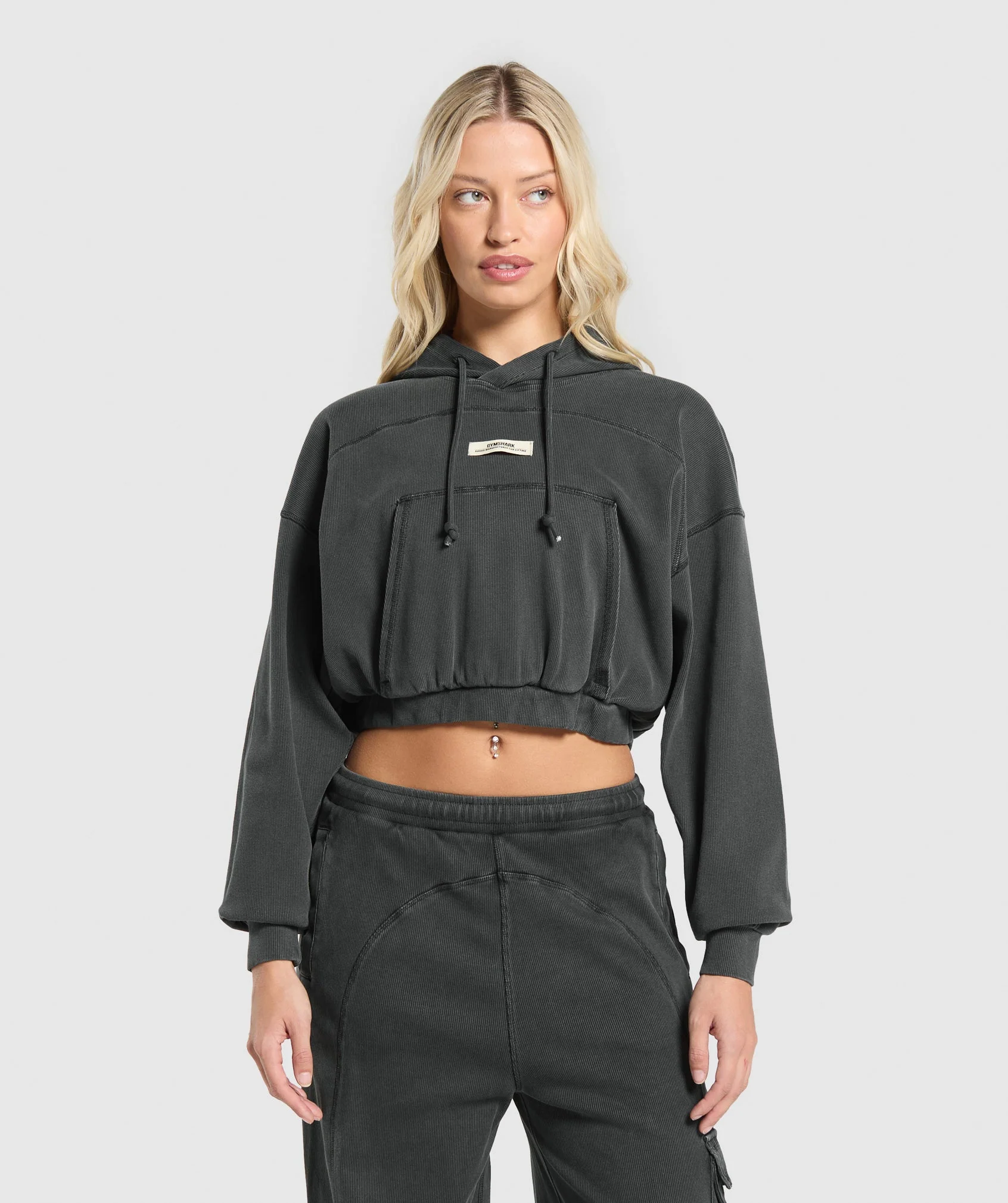 Rest Day Ribbed Hoodie