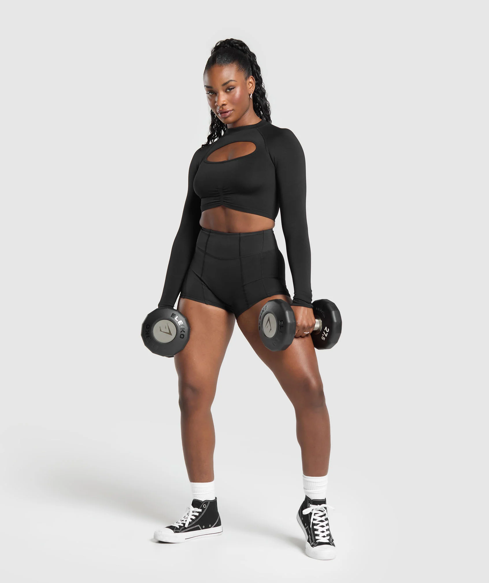 Apex Limit Seamless Long Sleeve Crop Top