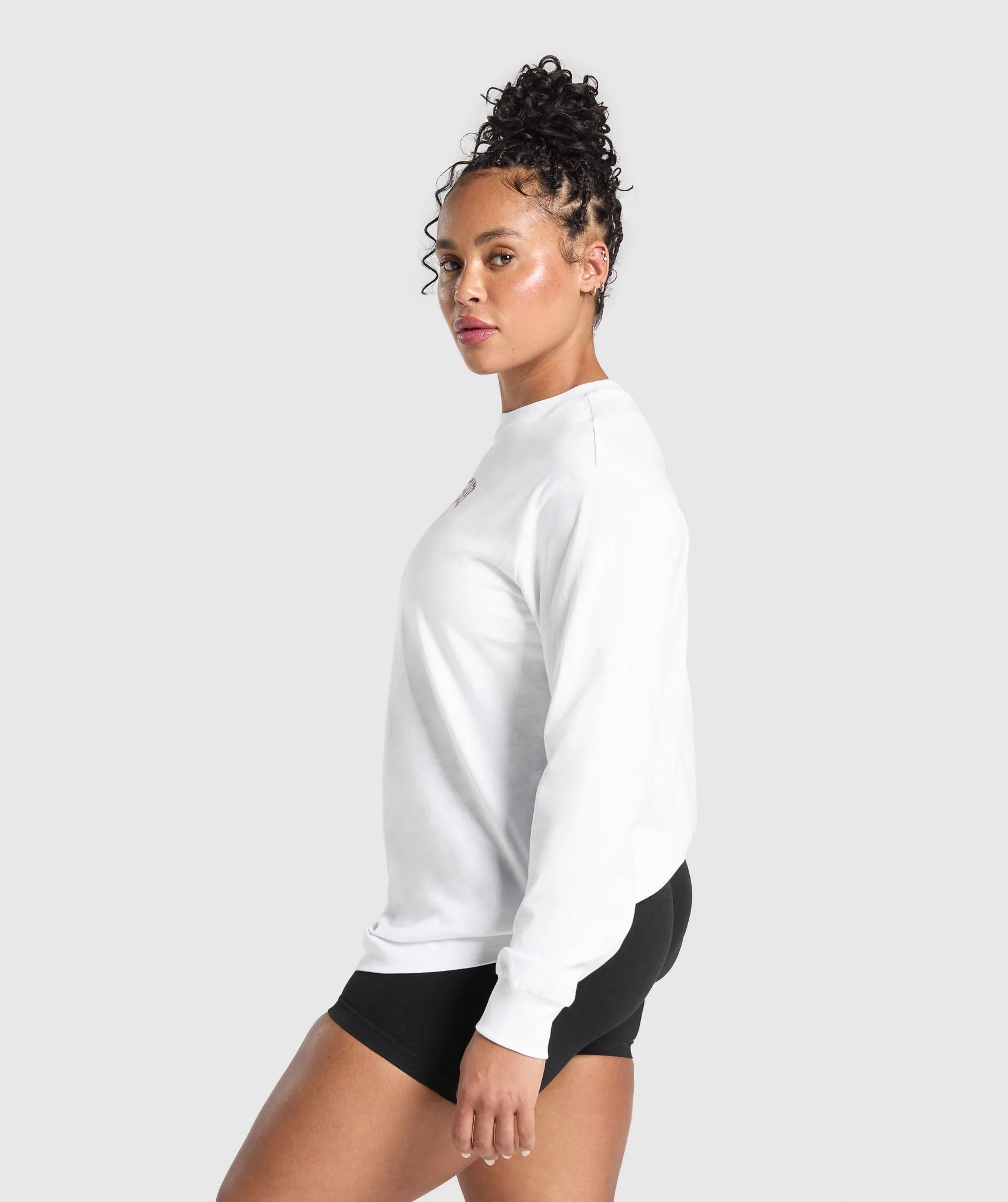 Lifting Essentials Graphic Long Sleeve Top
