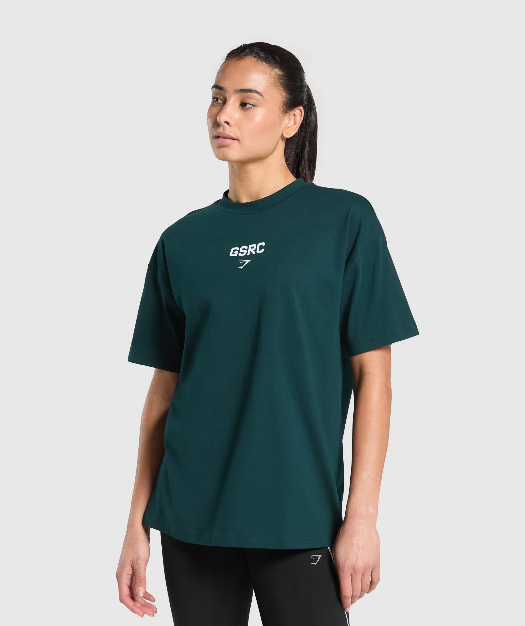 Running Graphic Oversized T-Shirt