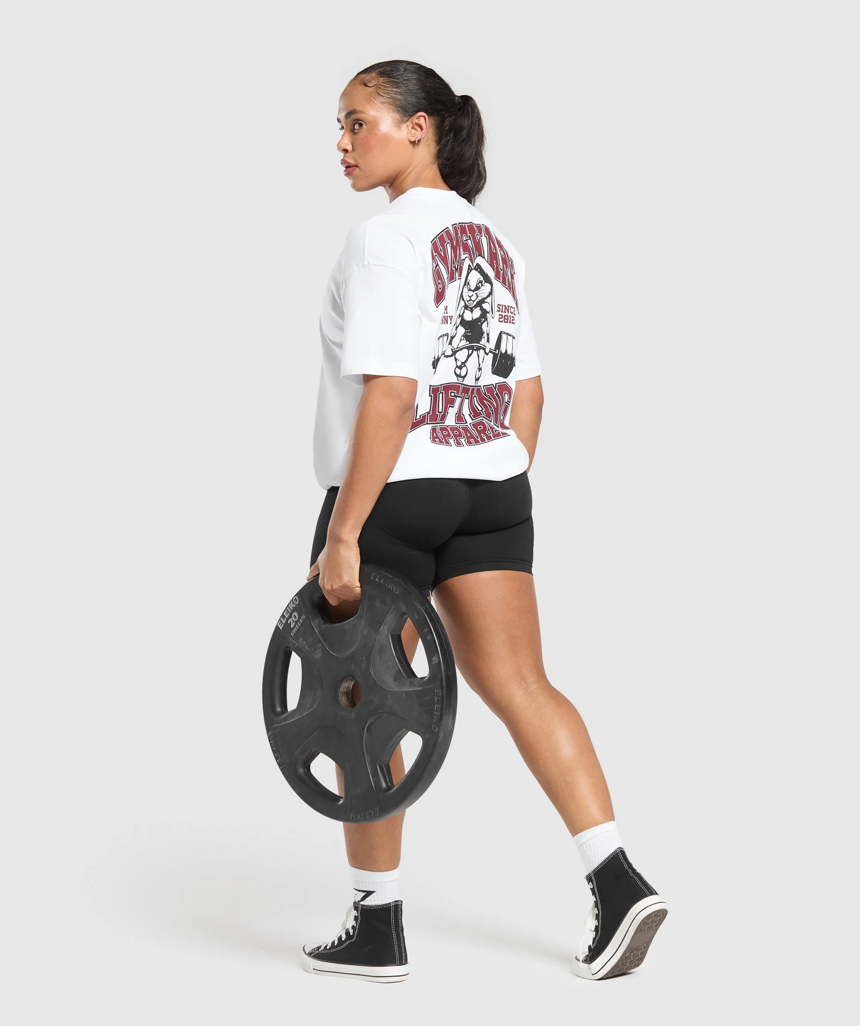 Gym Bunny Oversized Tee