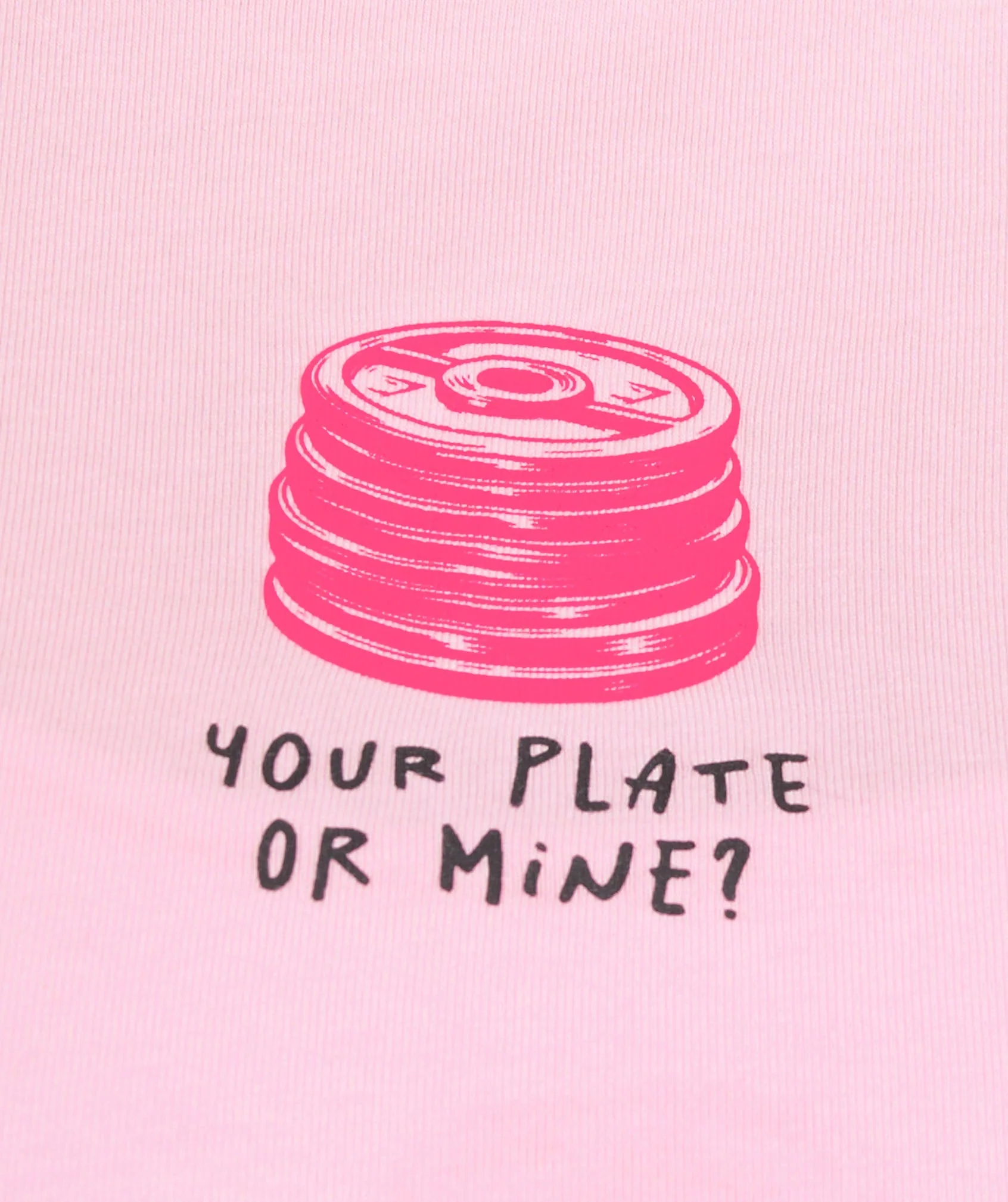Your Plate or Mine Baby Tee