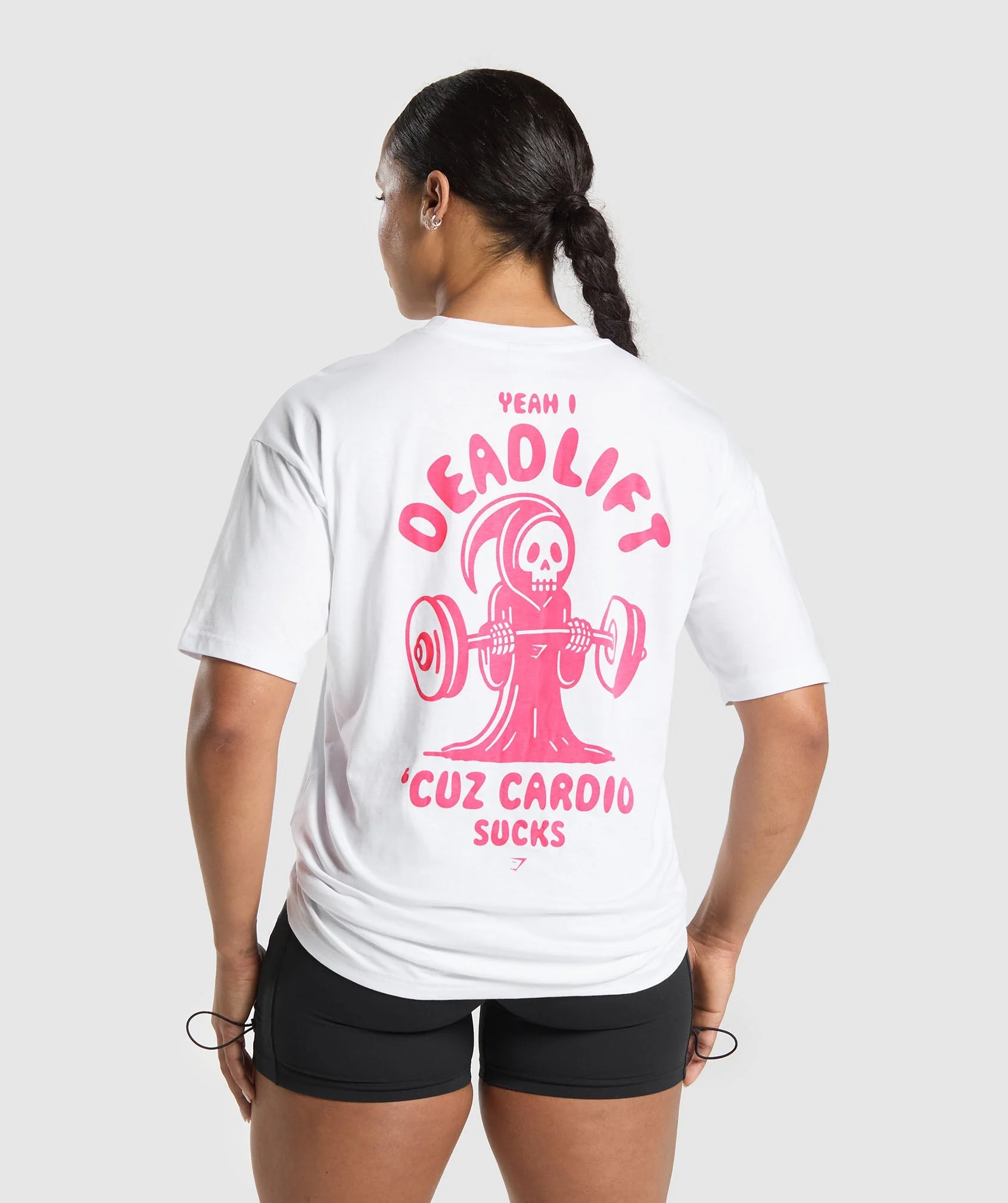 Graphic Reaper Oversized Tee