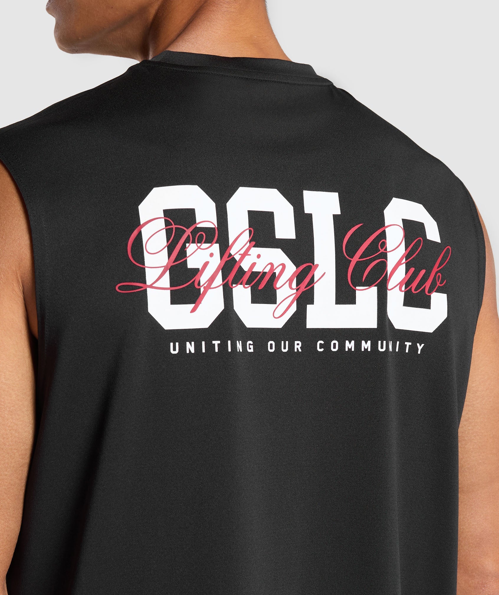 Script Graphic Cut Off Tank