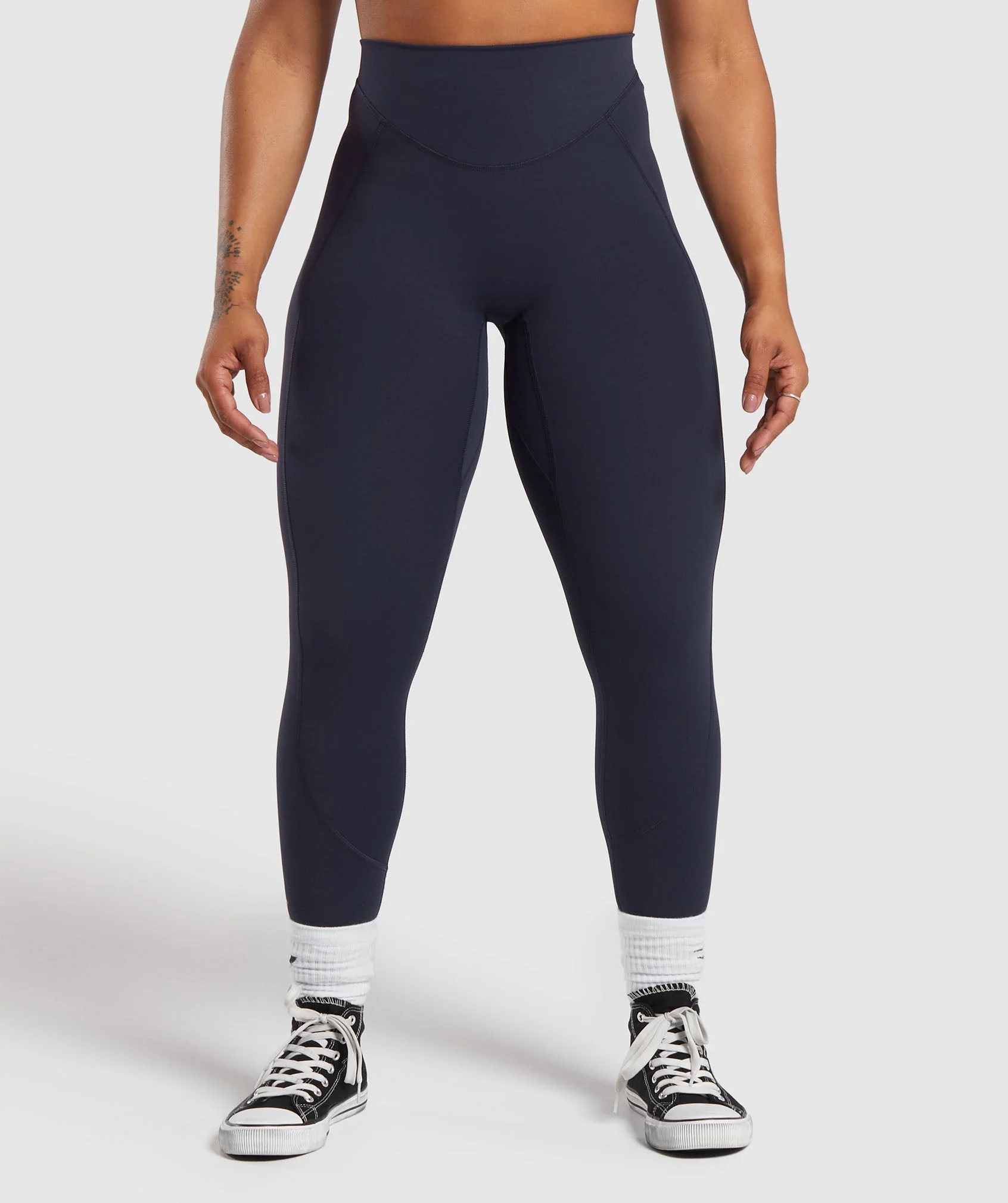 Lifting Dipped Waistband Leggings