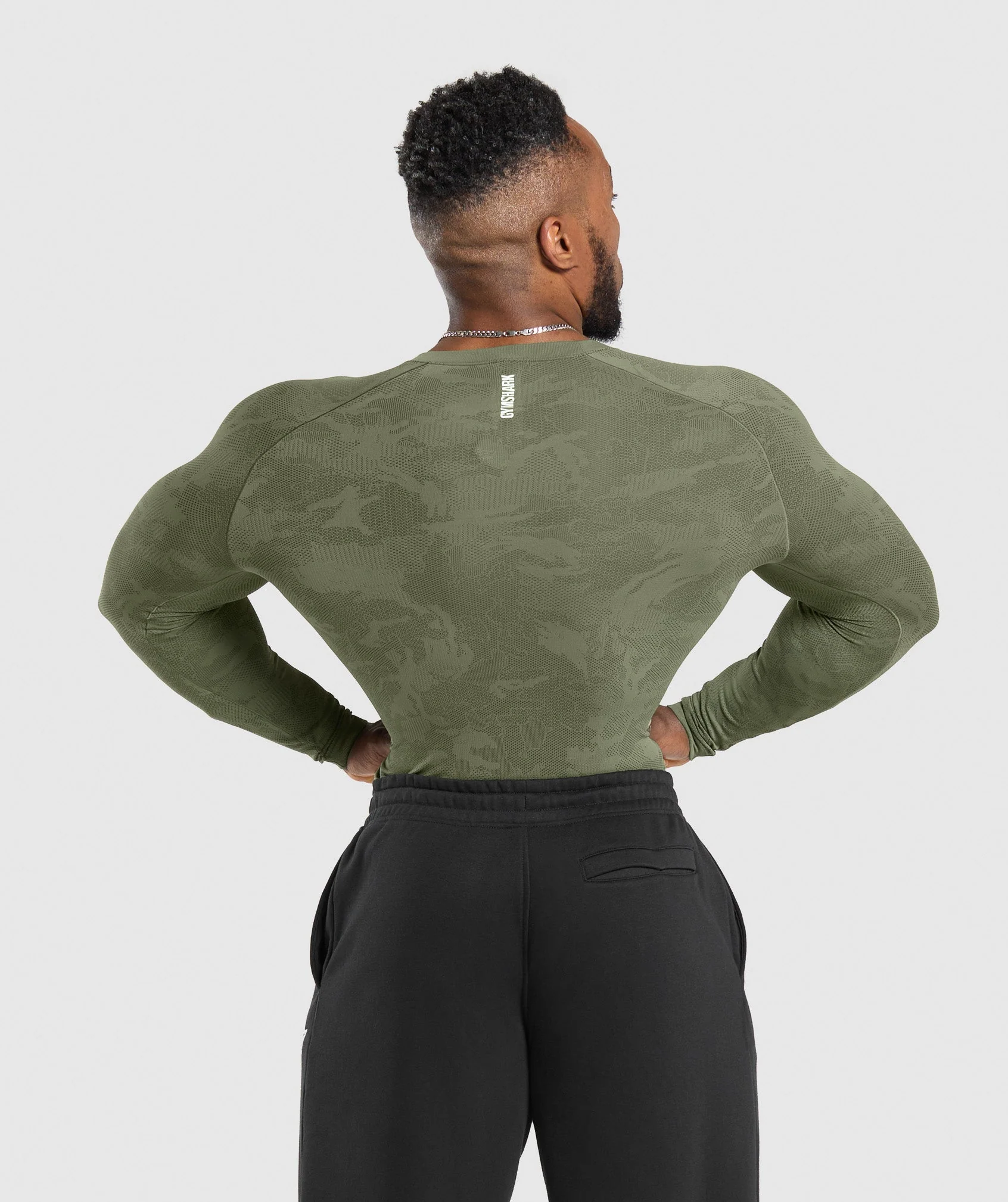Geo Seamless Long Sleeve T-Shirt