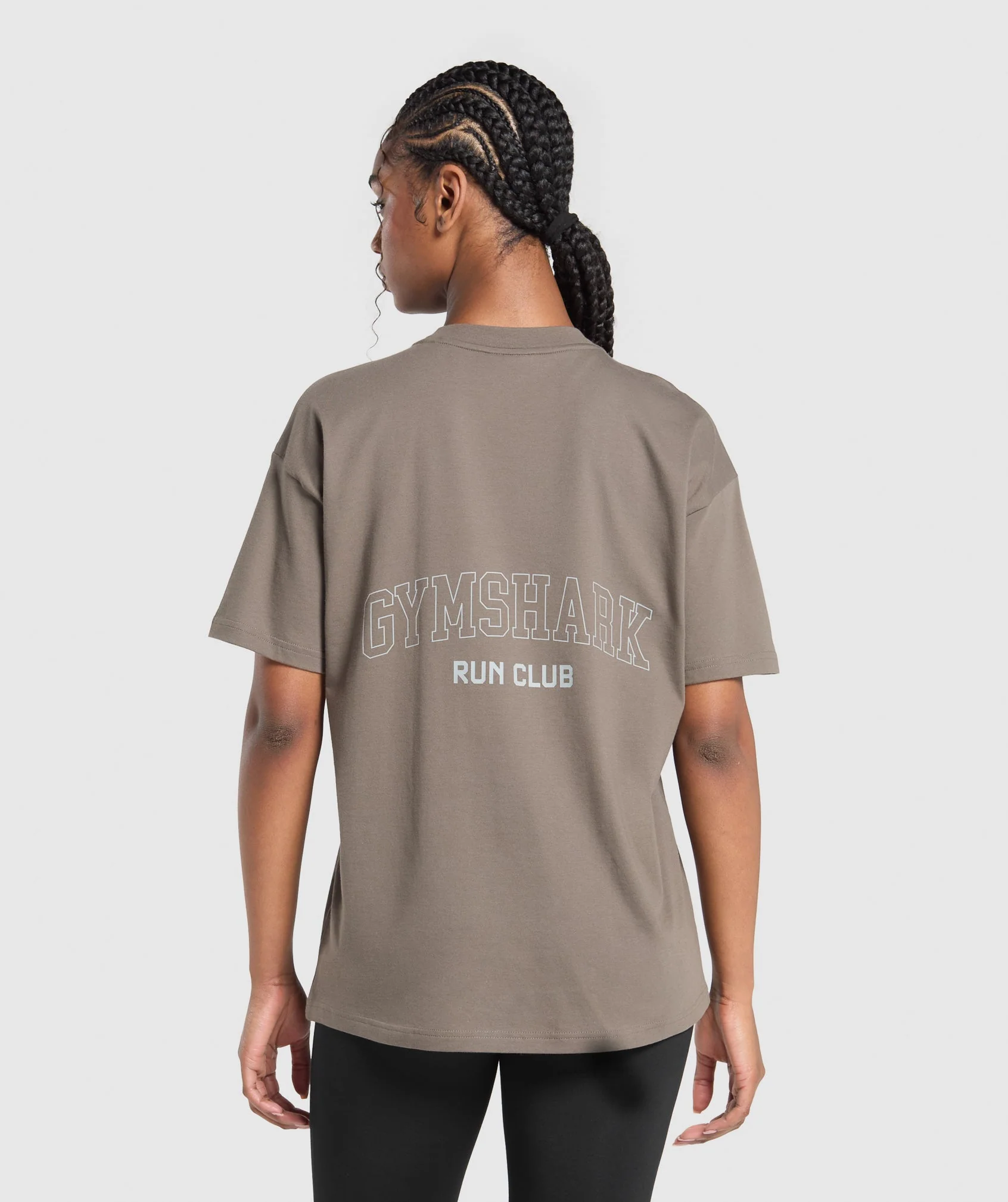 Running Graphic Oversized T-Shirt