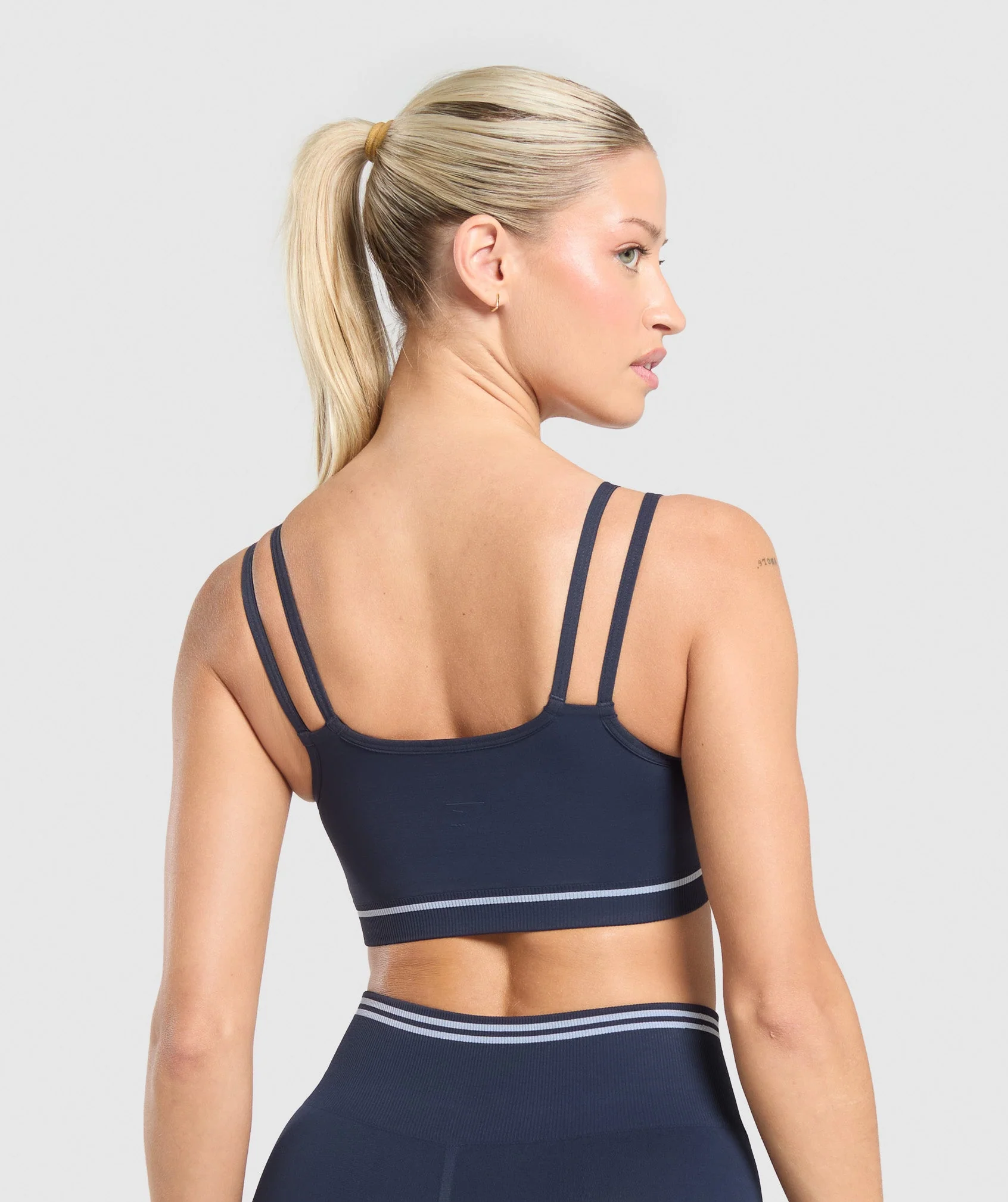 Contrast Seamless Sports Bra