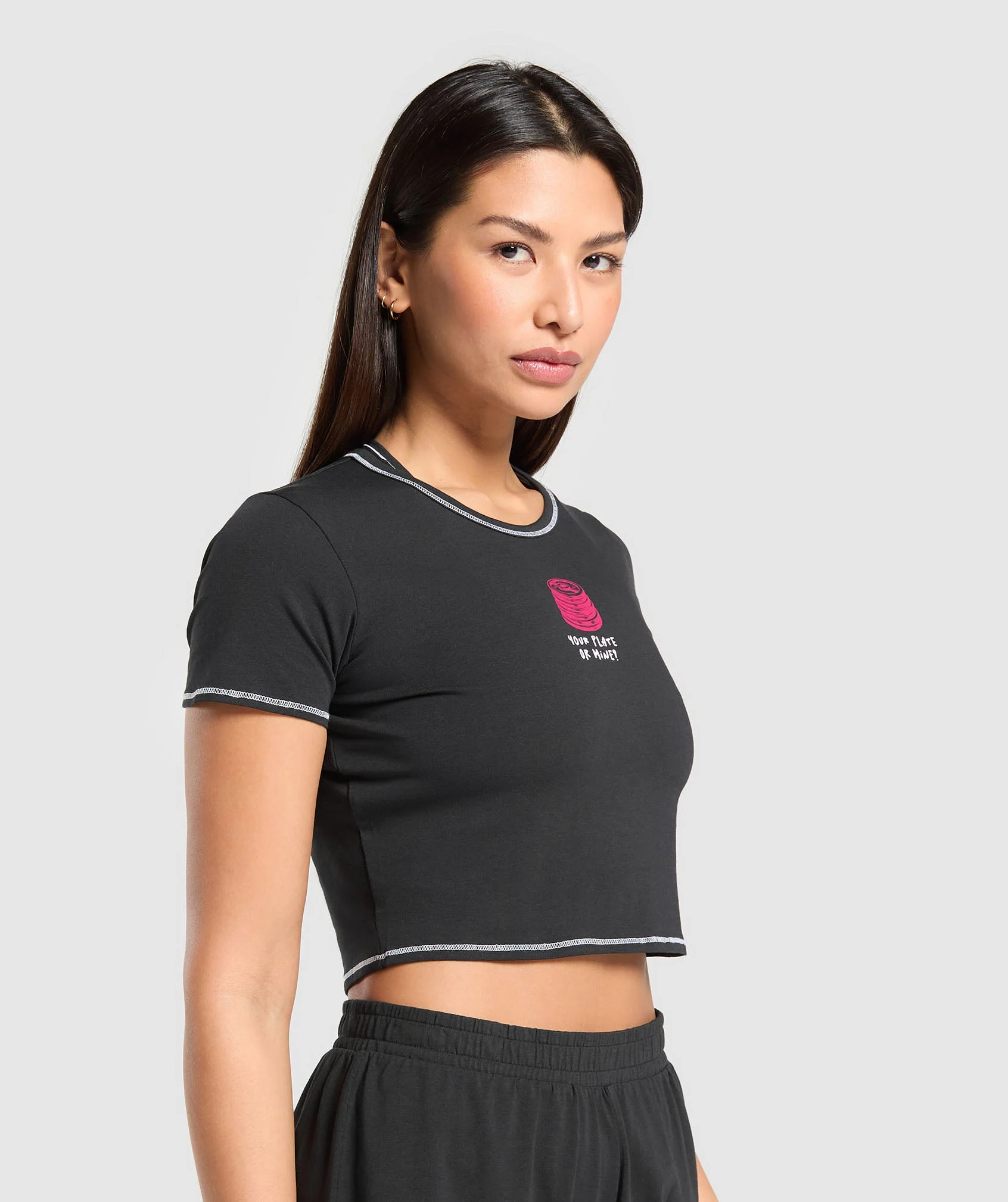 Your Plate or Mine Baby Tee