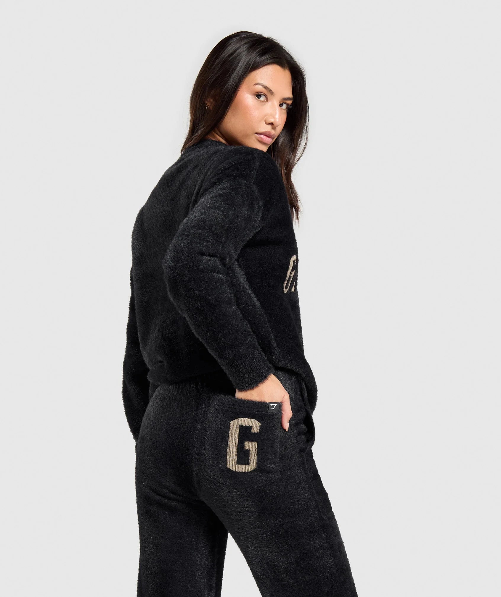 Knitted Straight Leg Joggers